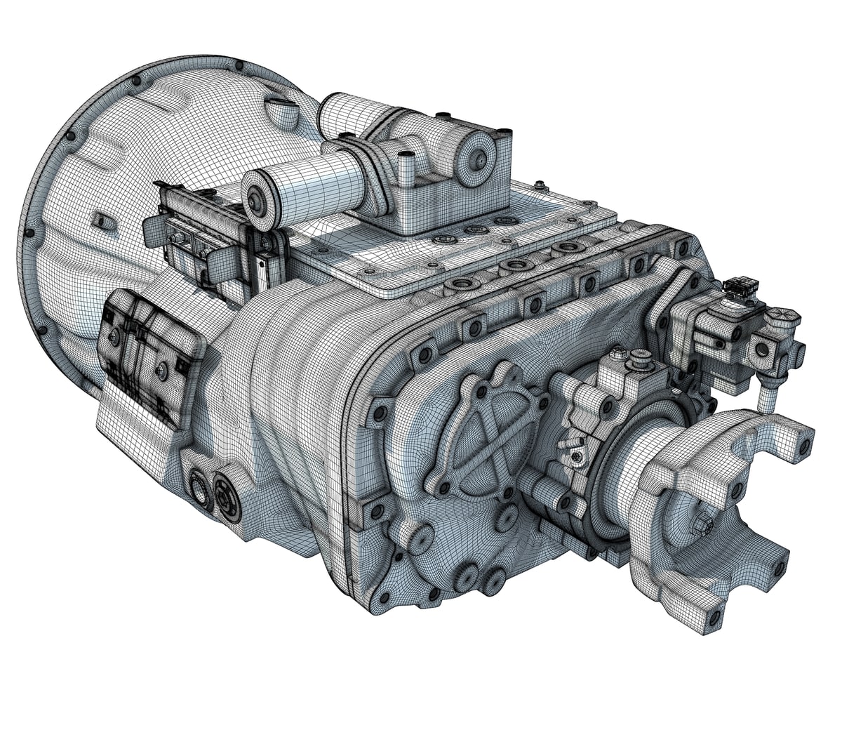 3D Transmission Trans Model