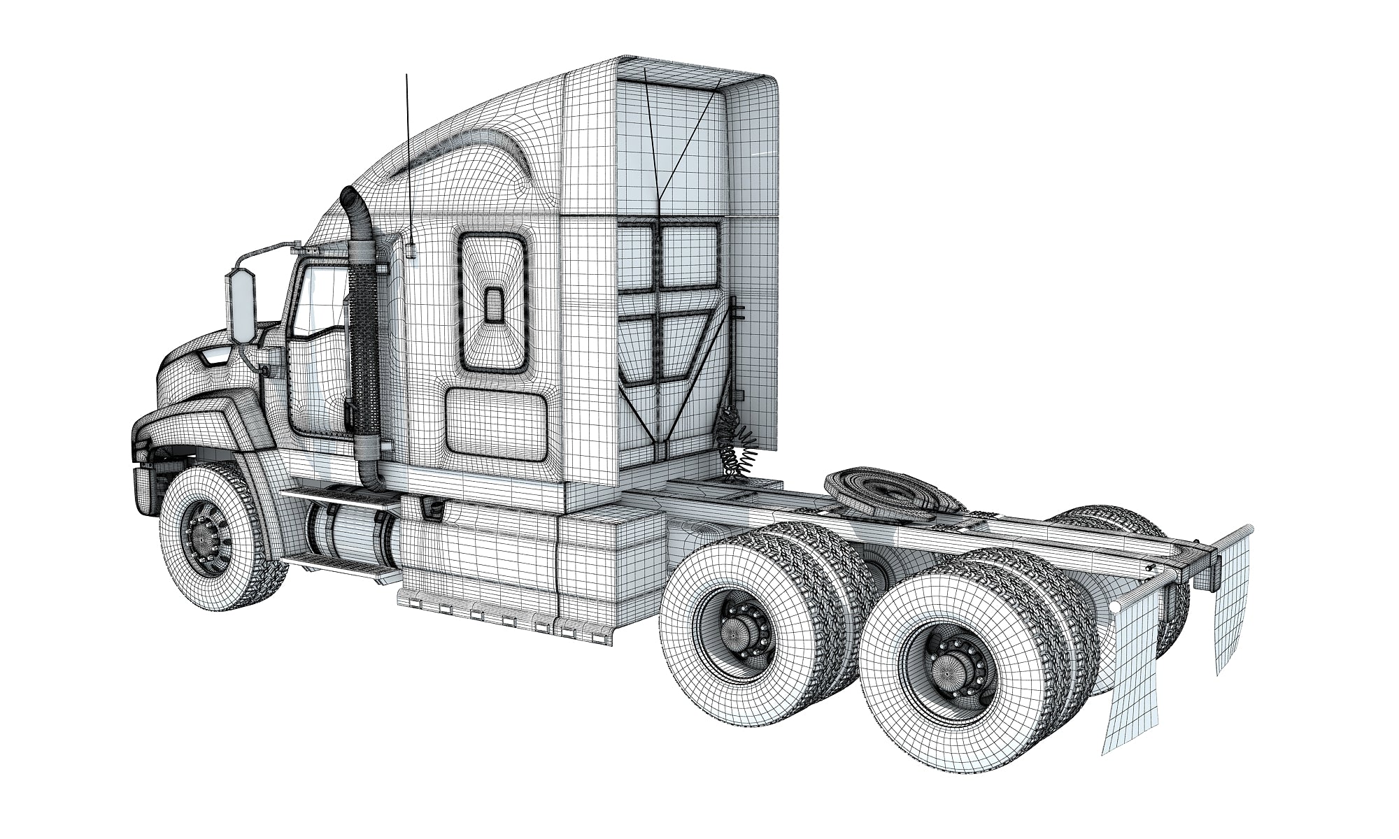 Freightliner Truck - 3D Models