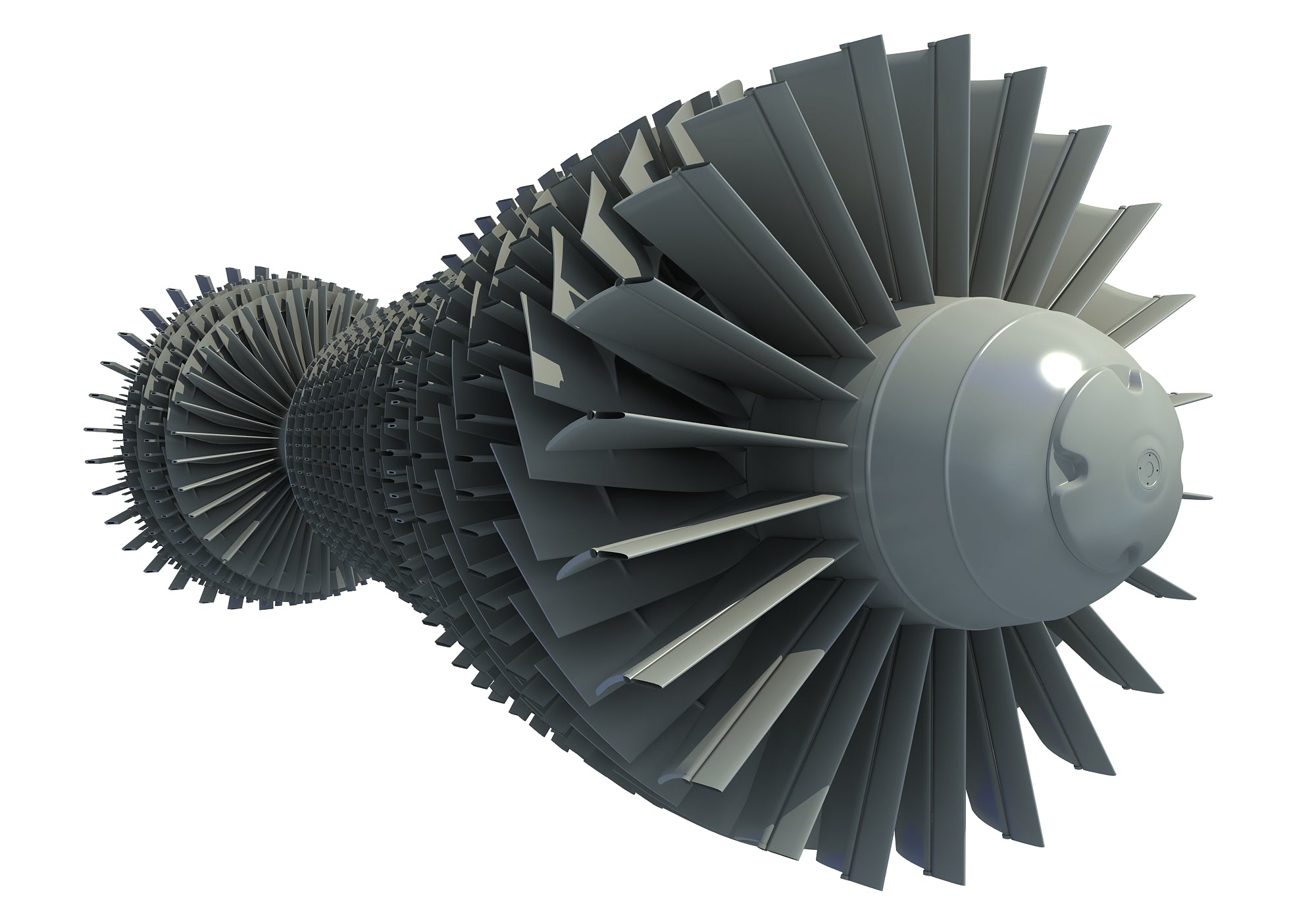 Aircraft Jet Turbine