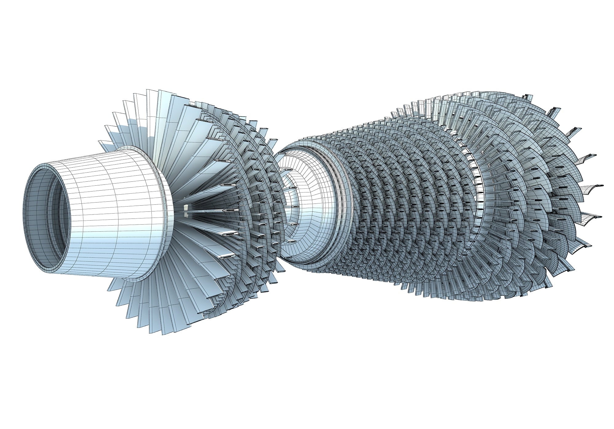Aircraft Jet Turbine