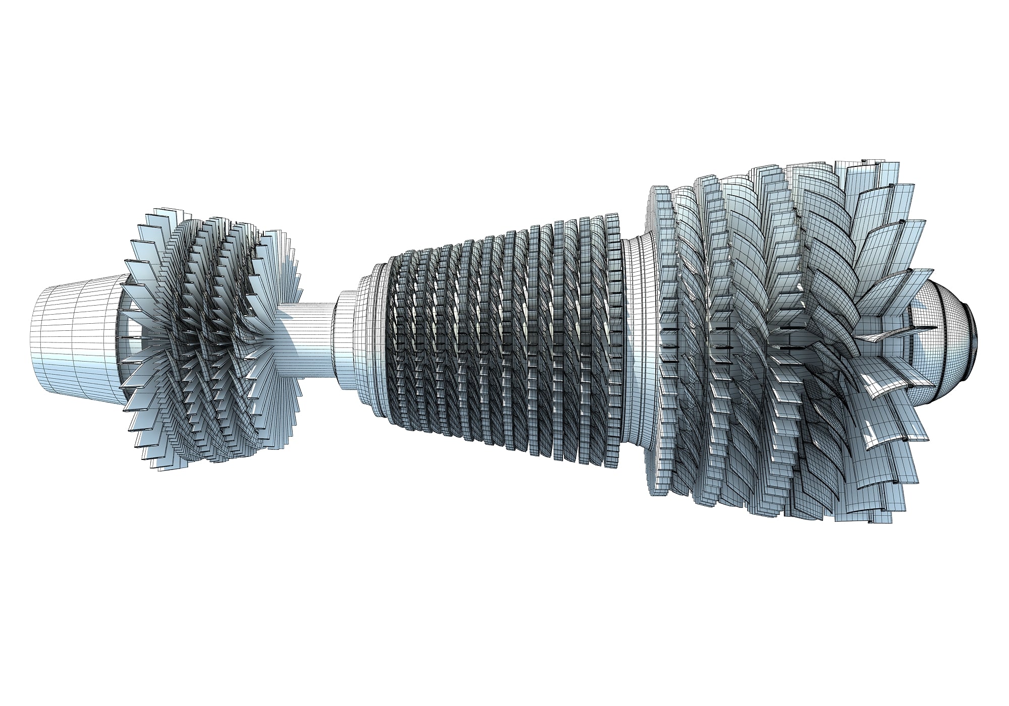 Aircraft Jet Turbine