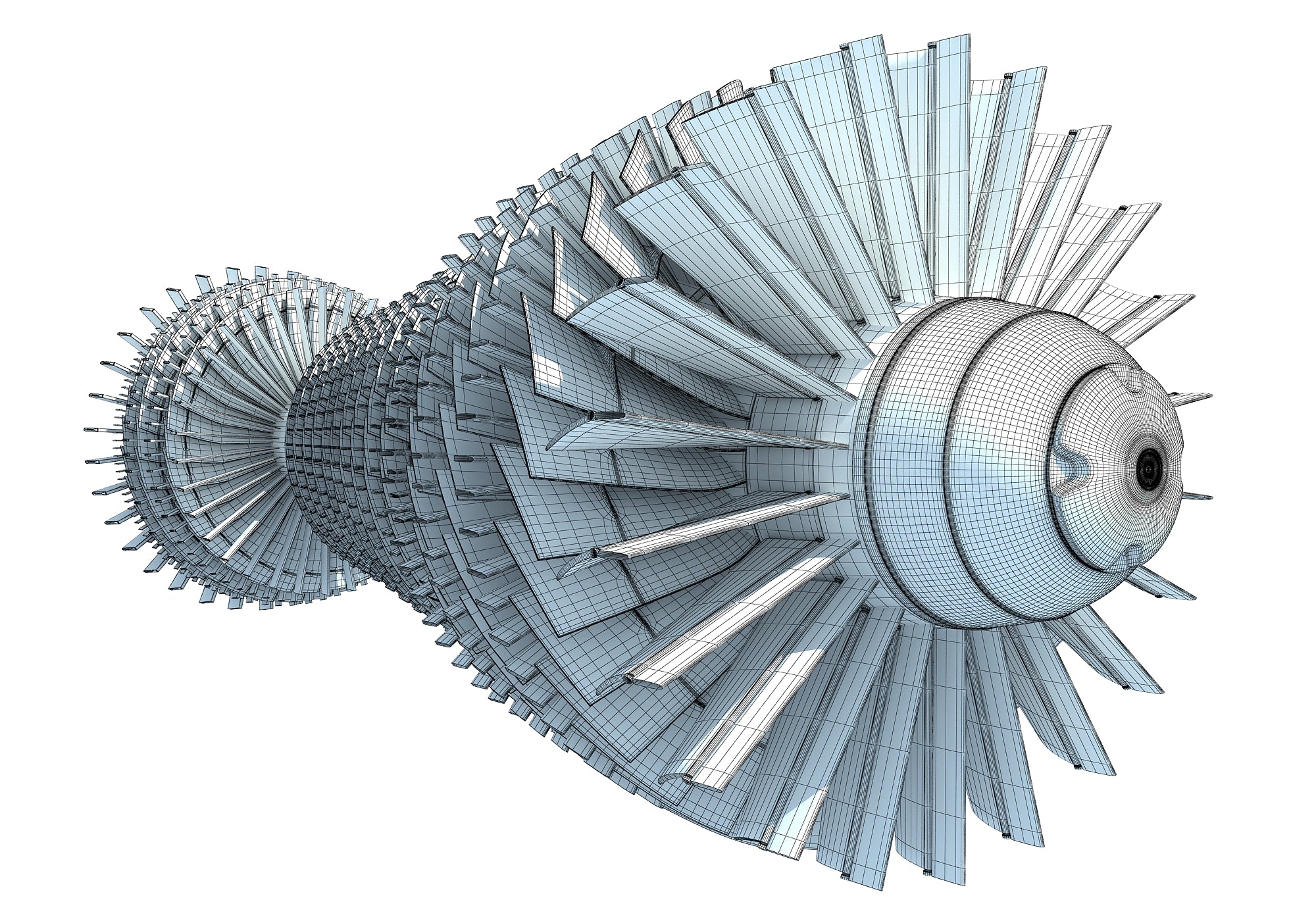 Aircraft Jet Turbine
