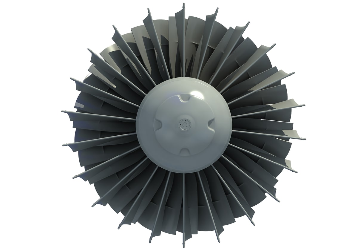 3D Turbines Collection Model