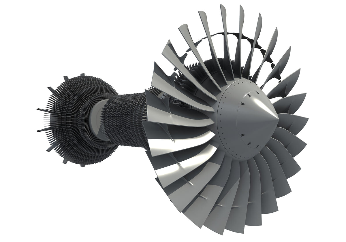 3D Turbines Collection Model