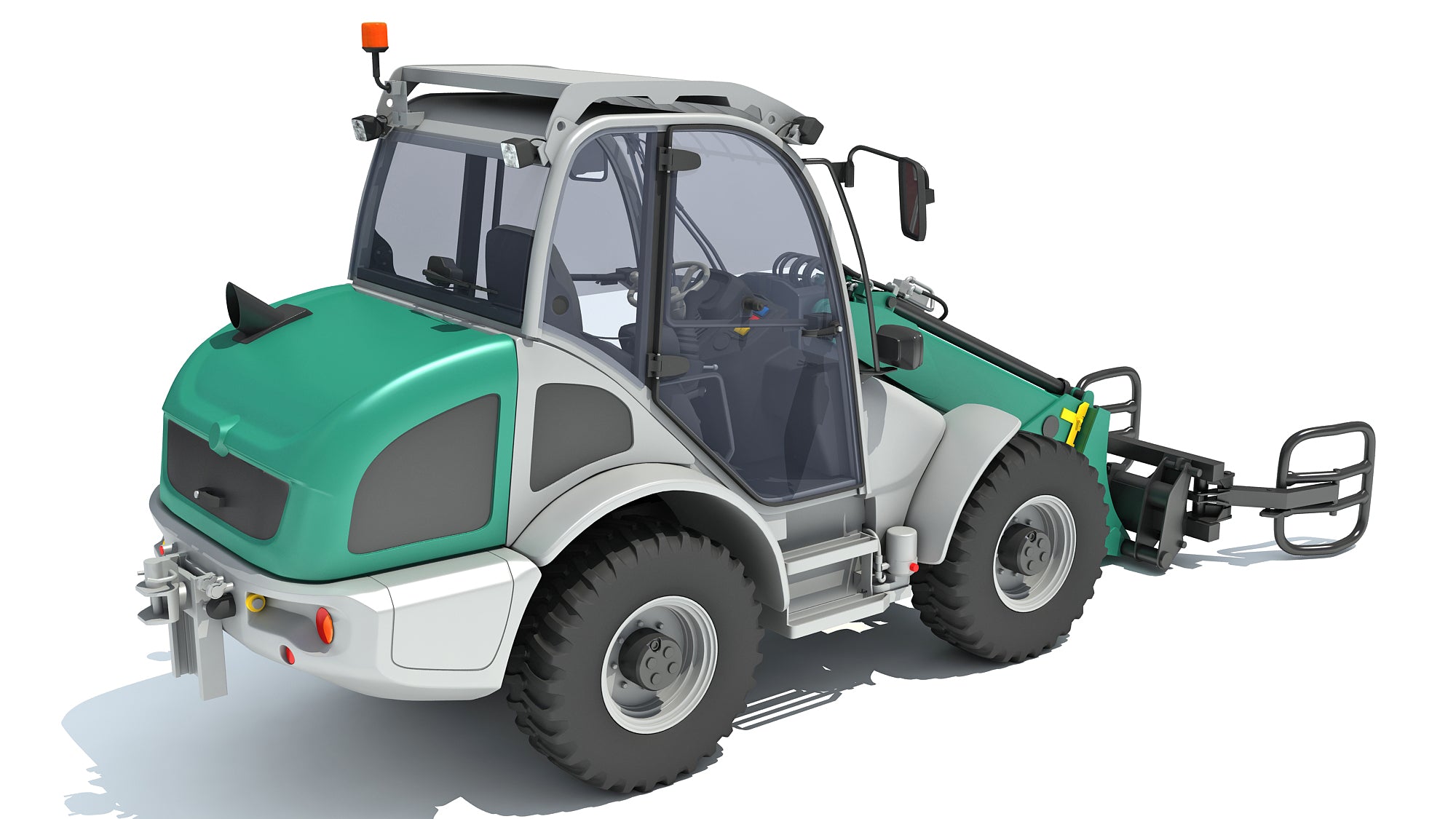 3D Model Wheel Loader