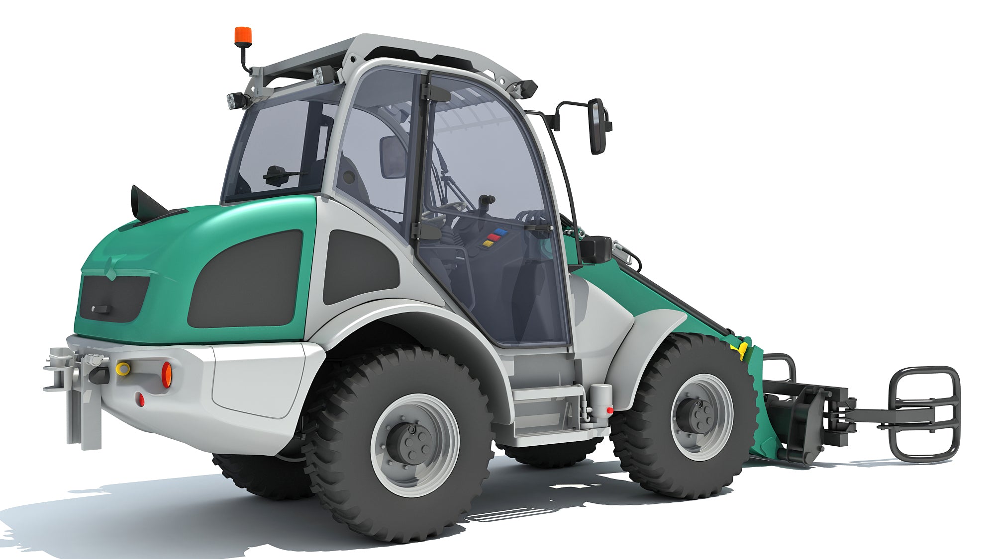 3D Model Wheel Loader