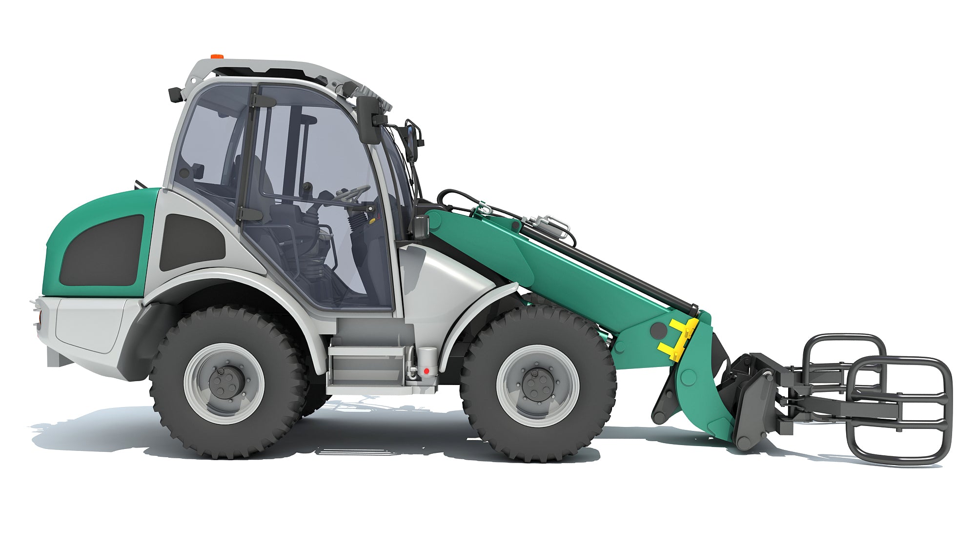 3D Model Wheel Loader