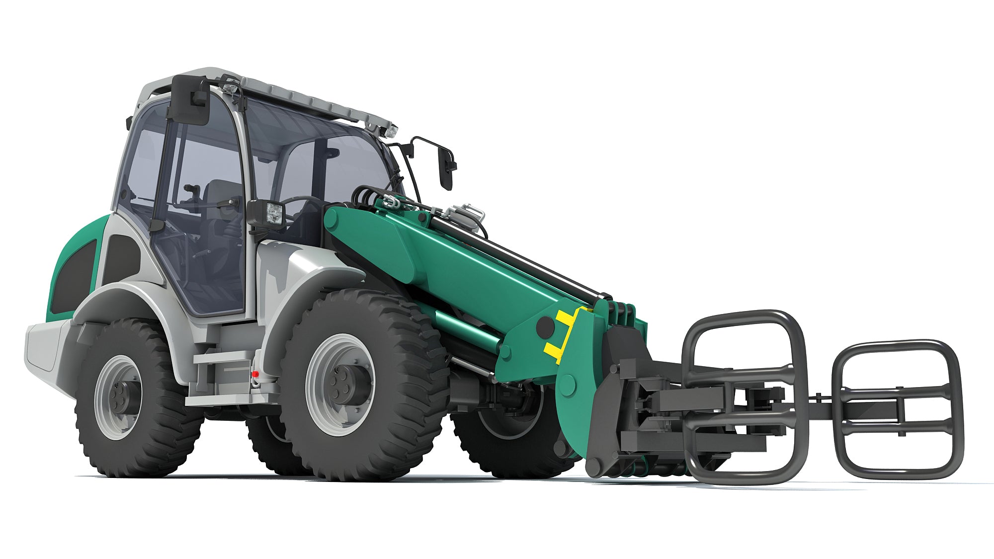 3D Model Wheel Loader