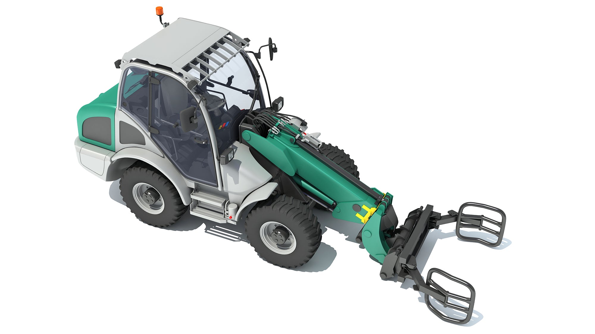 3D Model Wheel Loader