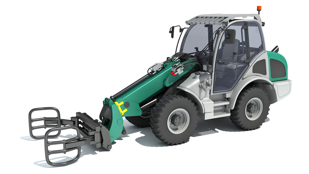3D Model Wheel Loader