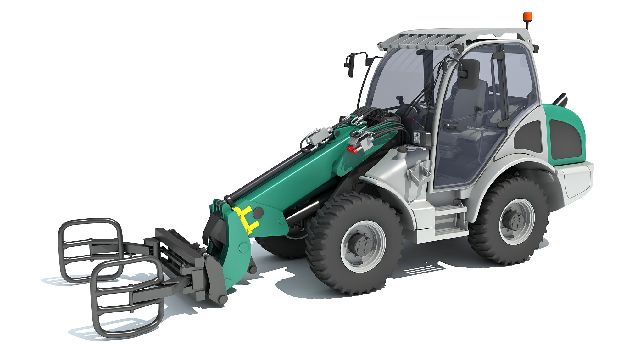 3D Model Wheel Loader