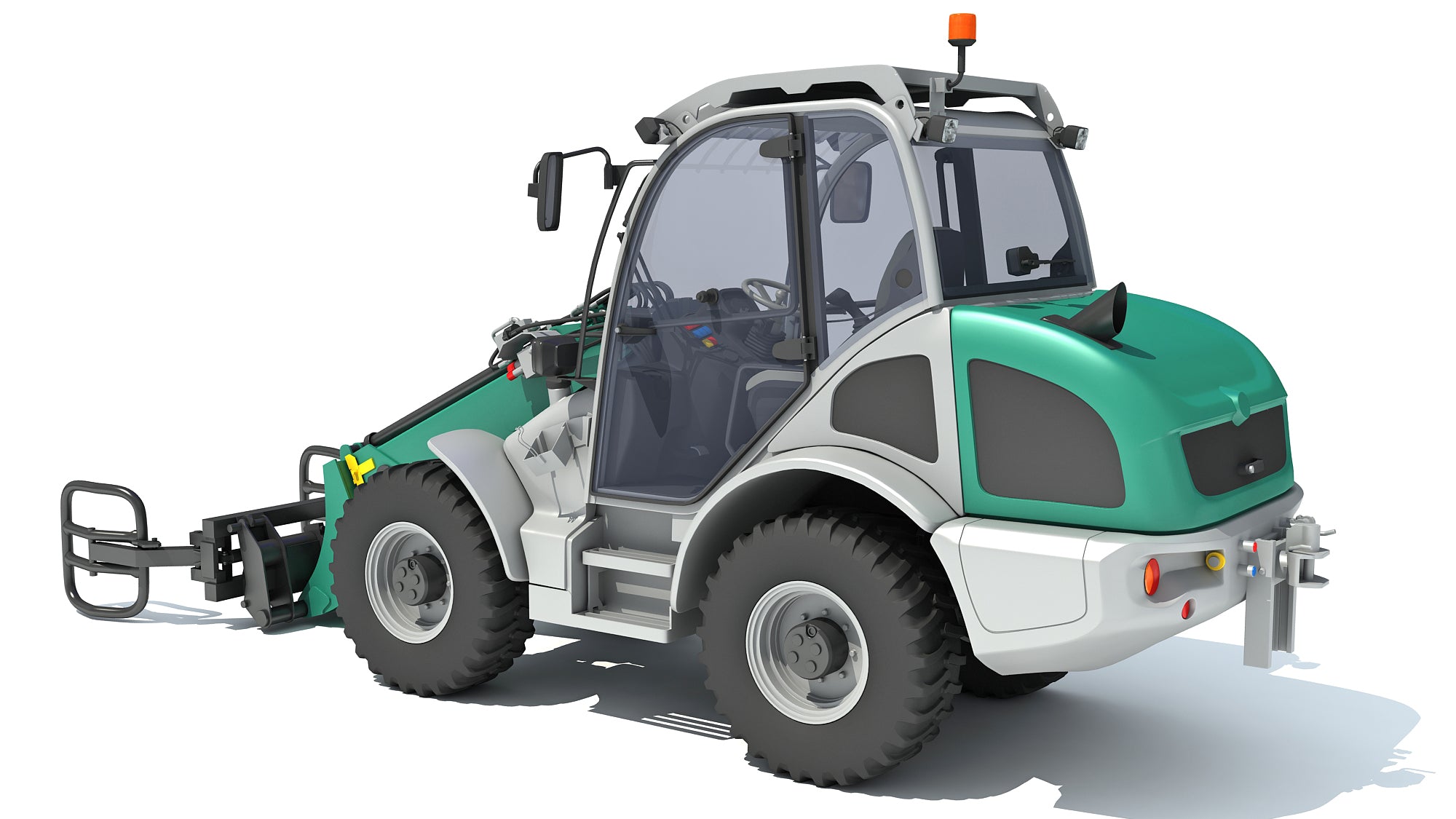 3D Model Wheel Loader