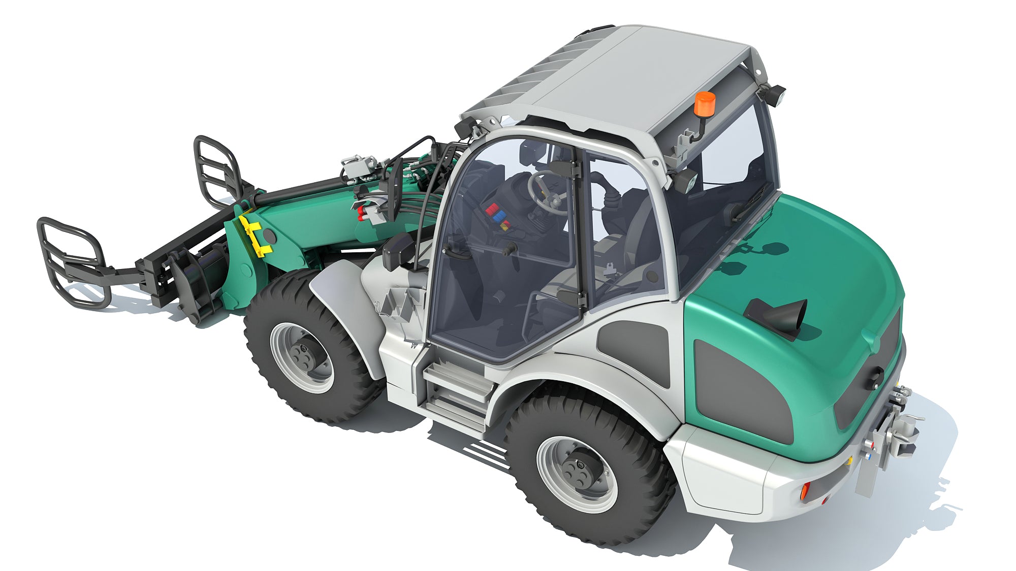 3D Model Wheel Loader