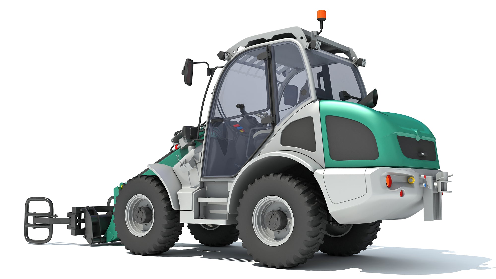 3D Model Wheel Loader