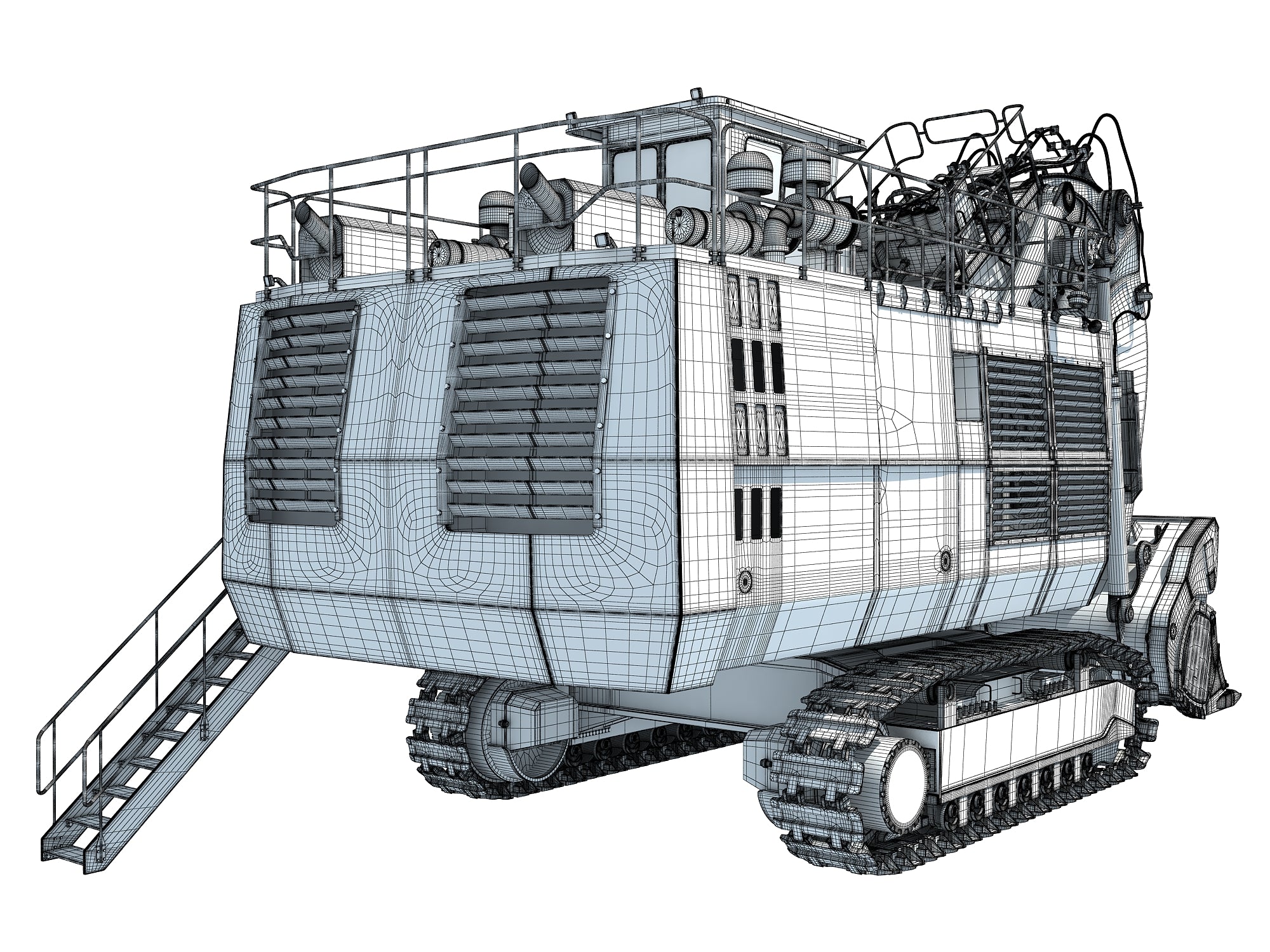 Mining Shovel 3D Models