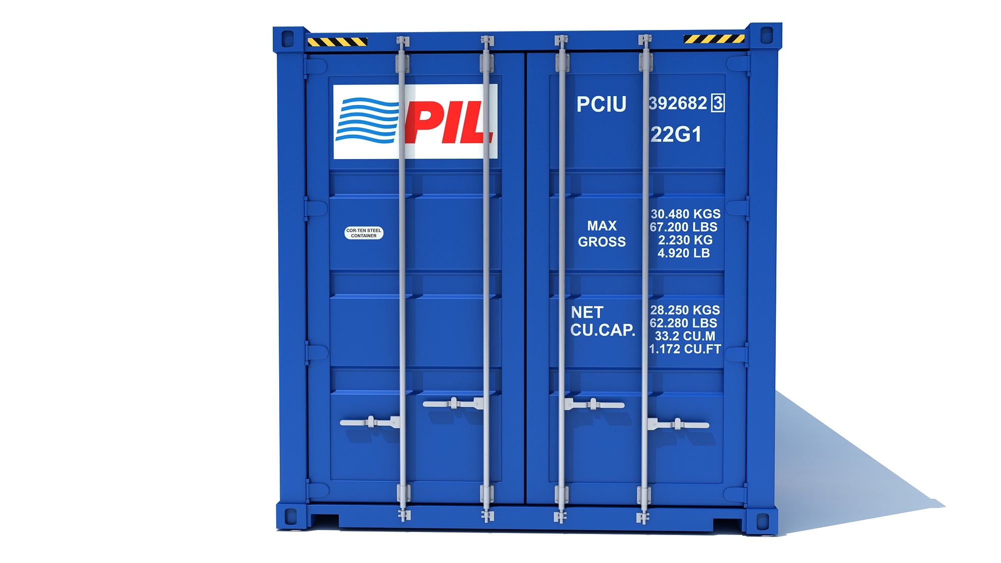3D Shipping Containers PIL – 3D Horse