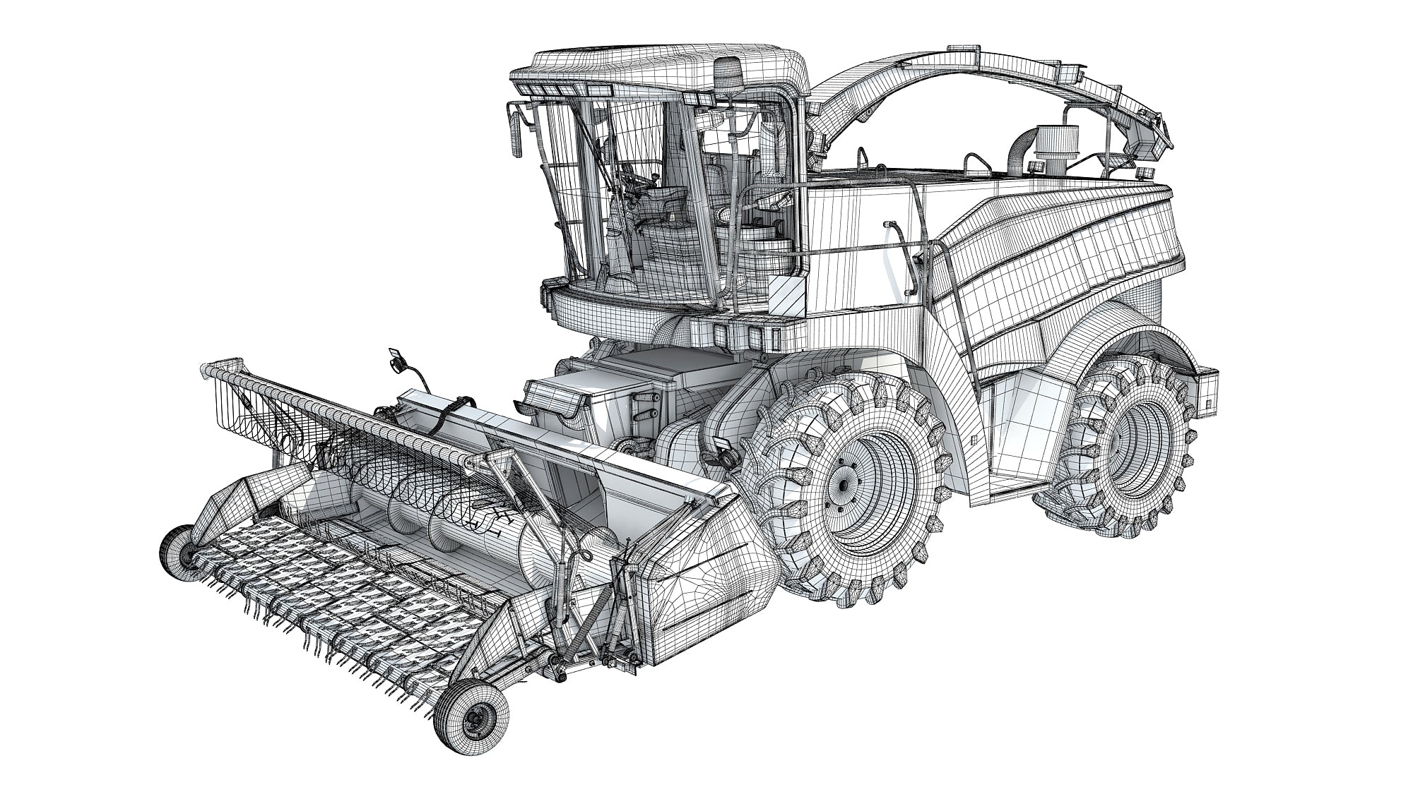 Combine Harvester Model