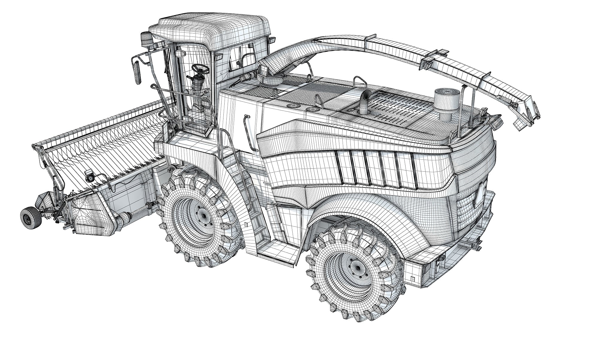 Combine Harvester Model