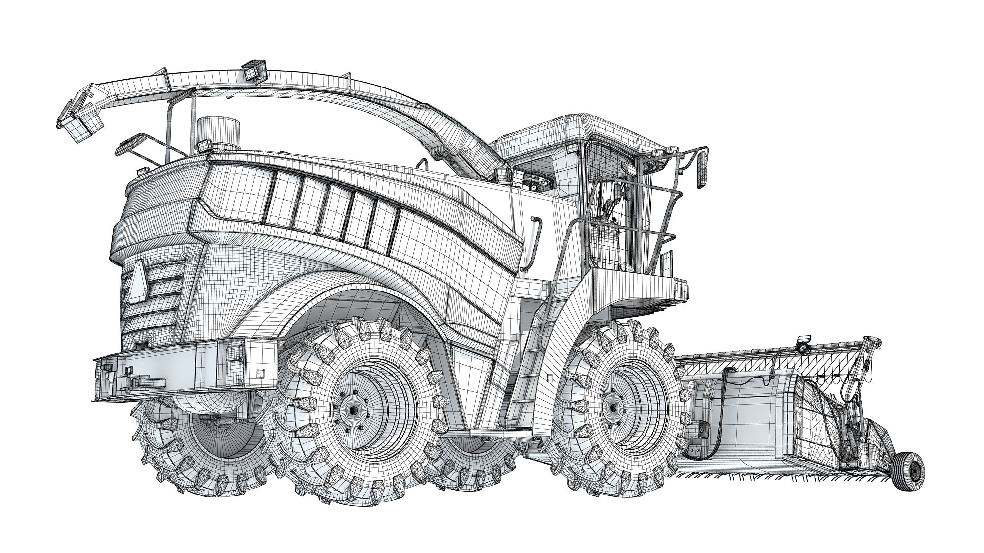 Combine Harvester Model