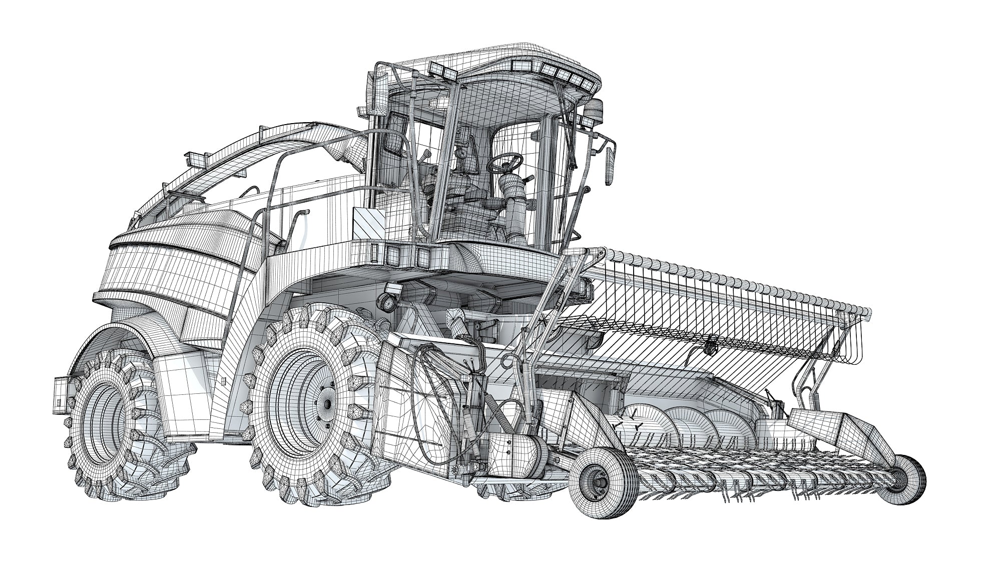 Combine Harvester Model