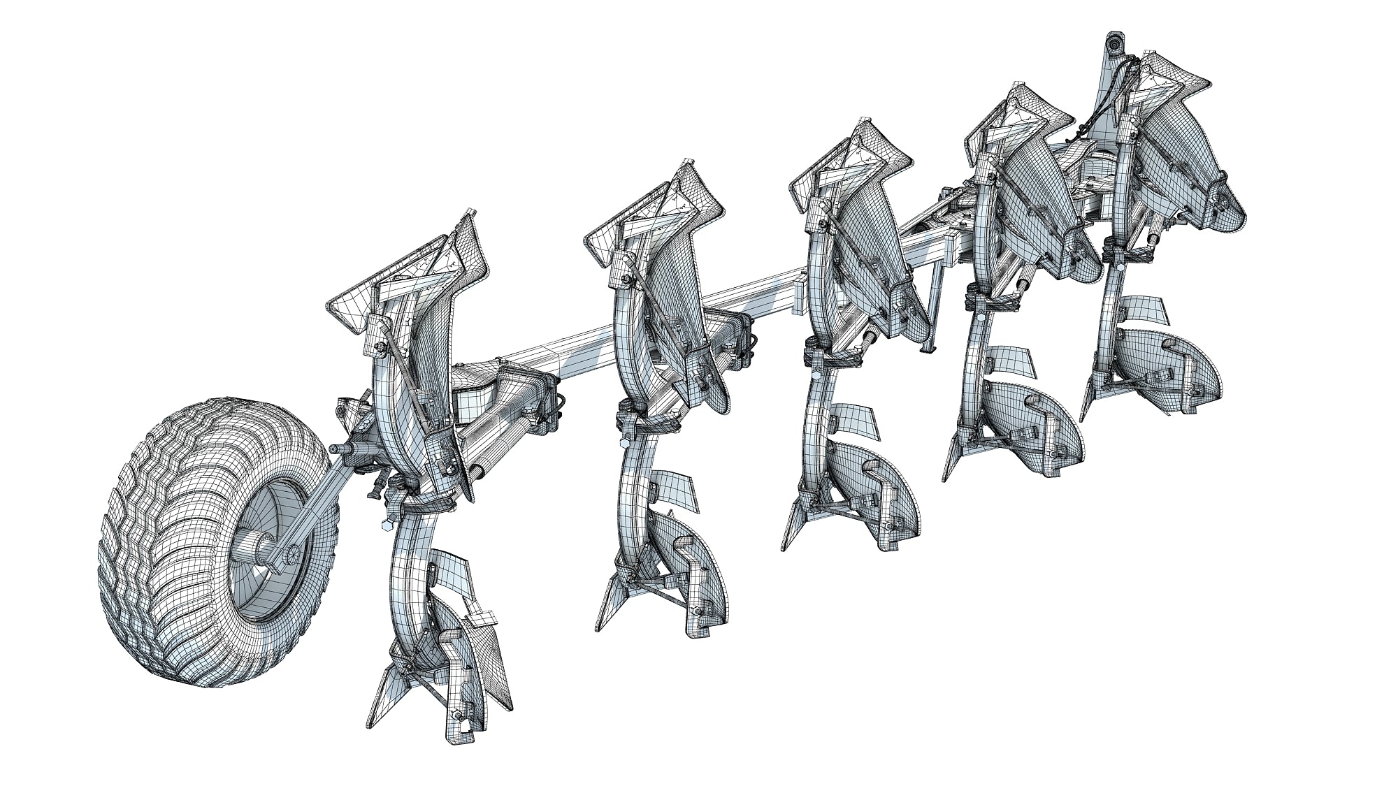 Semi Mounted Plough