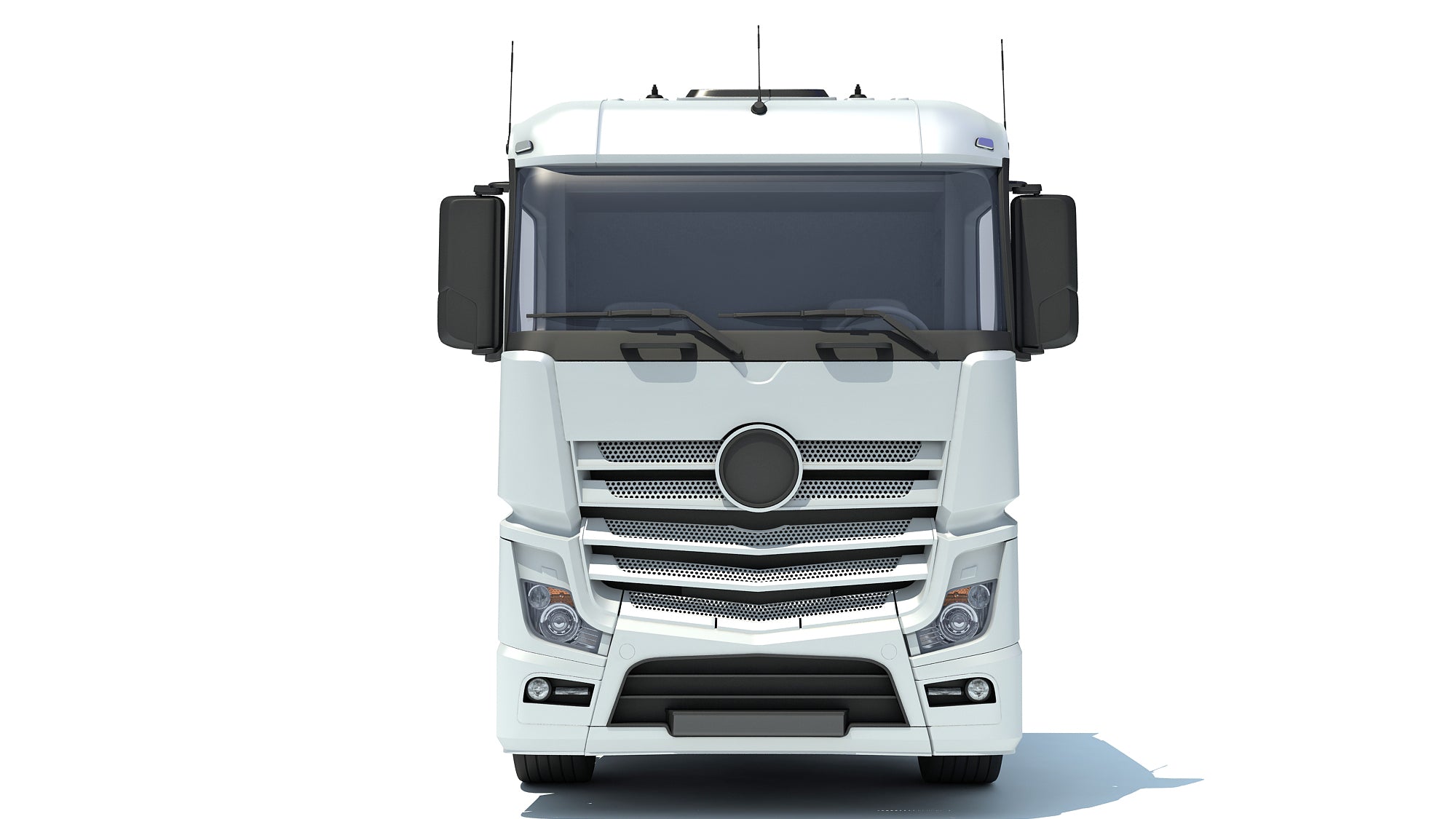 Mercedes Actros Semi Truck 3D