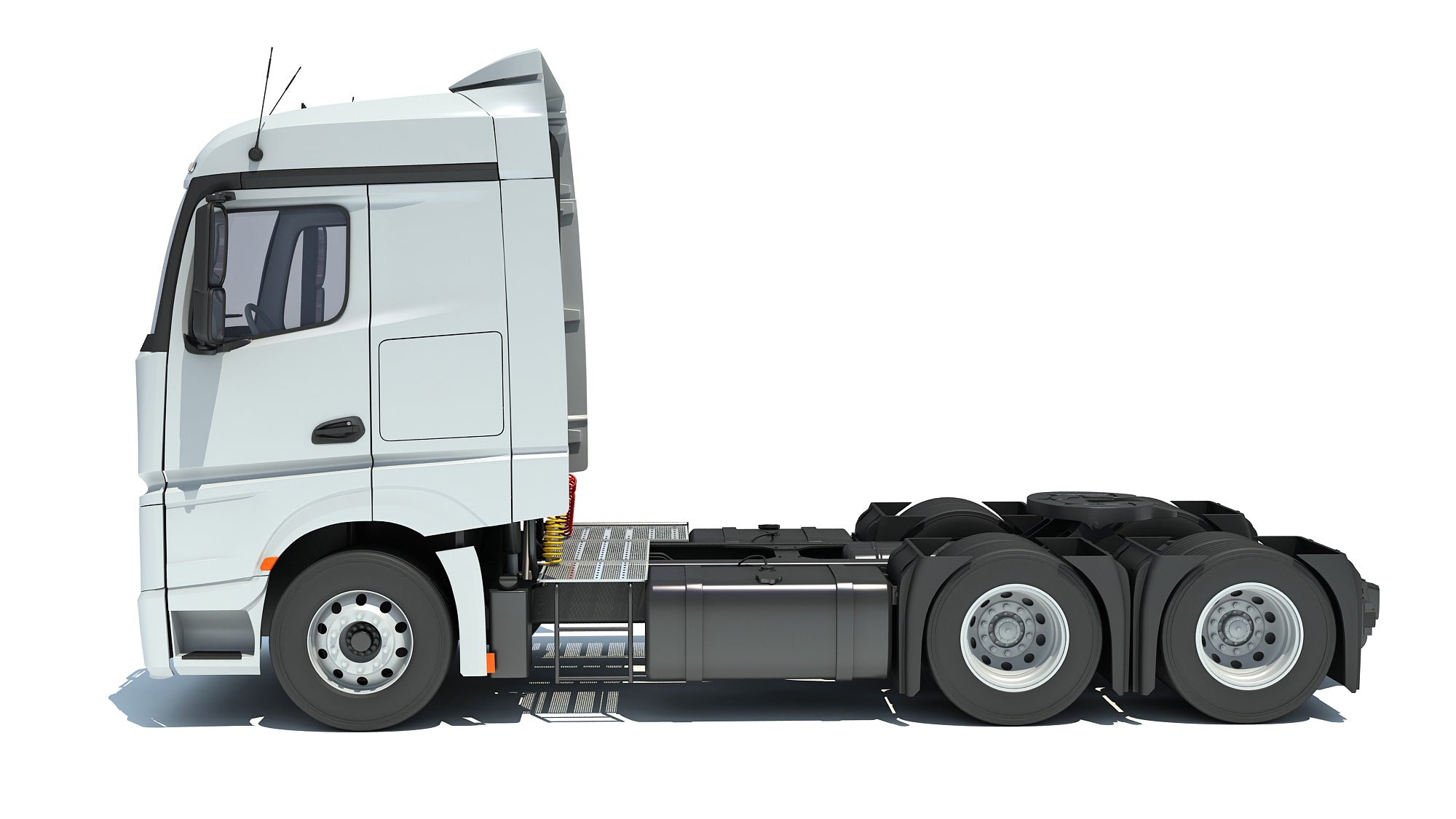 Mercedes Actros Semi Truck 3D