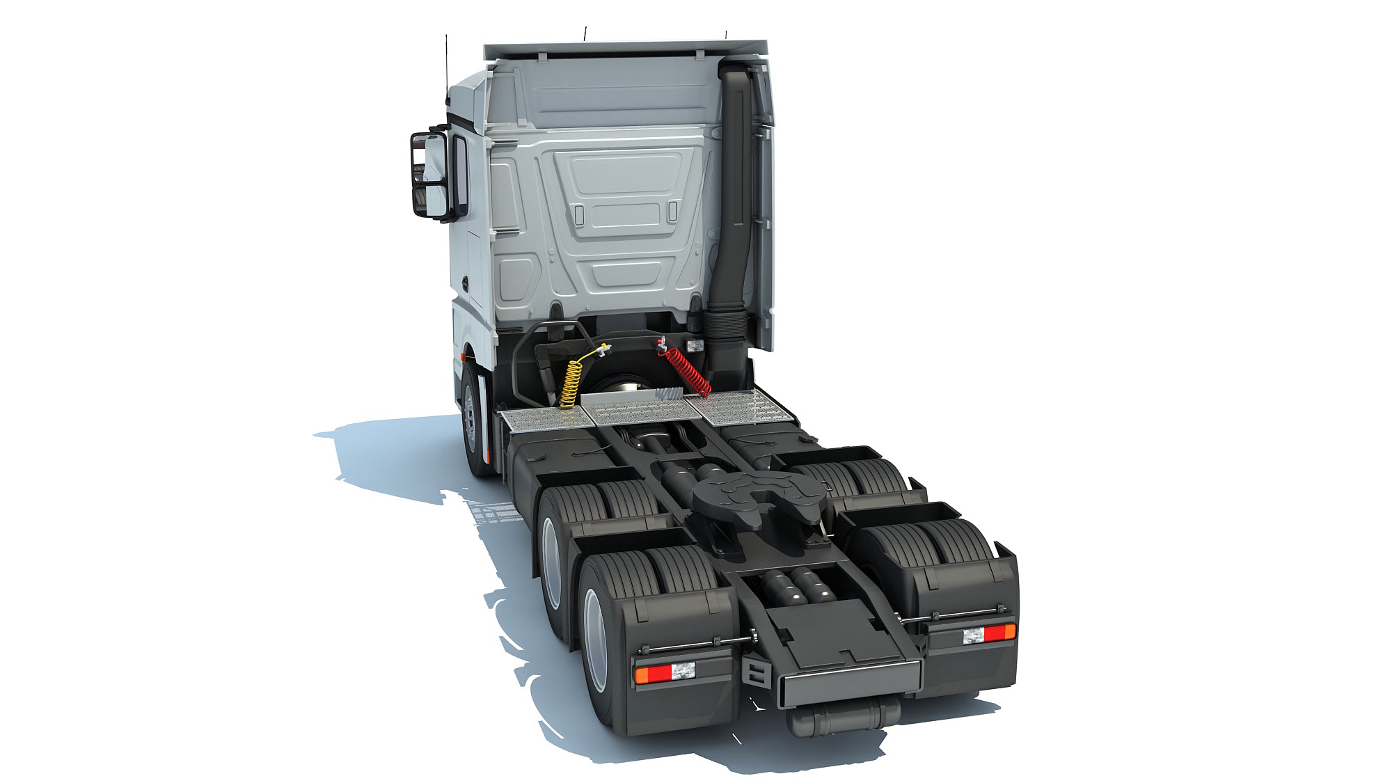 Mercedes Actros Semi Truck 3D