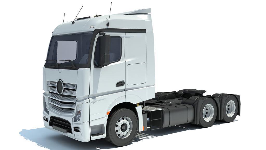 Mercedes Actros Semi Truck 3D