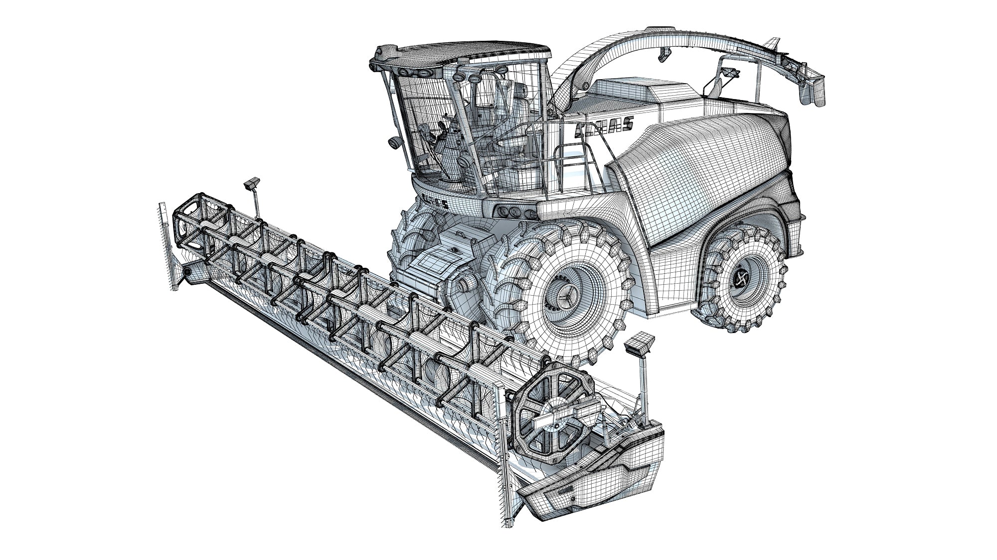 Harvester Claas Jaguar