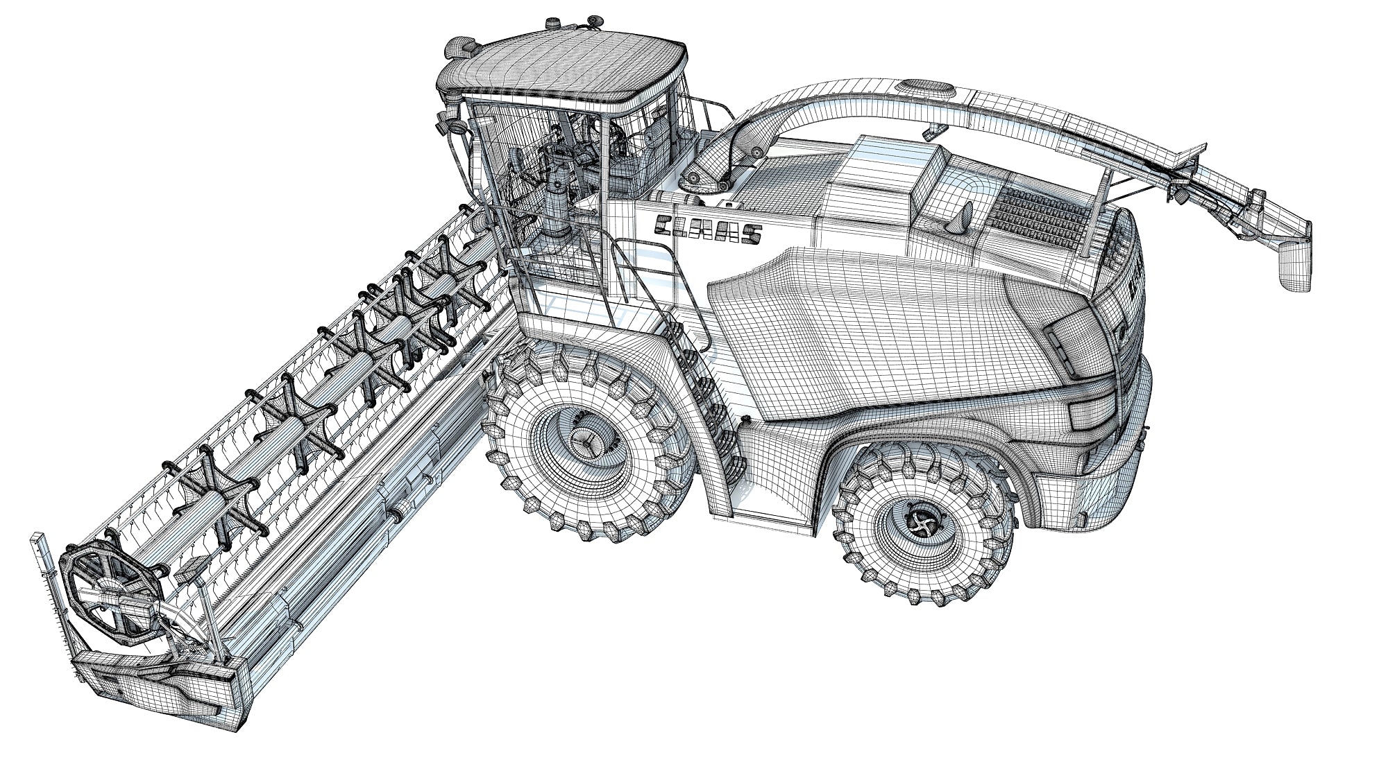 Harvester Claas Jaguar