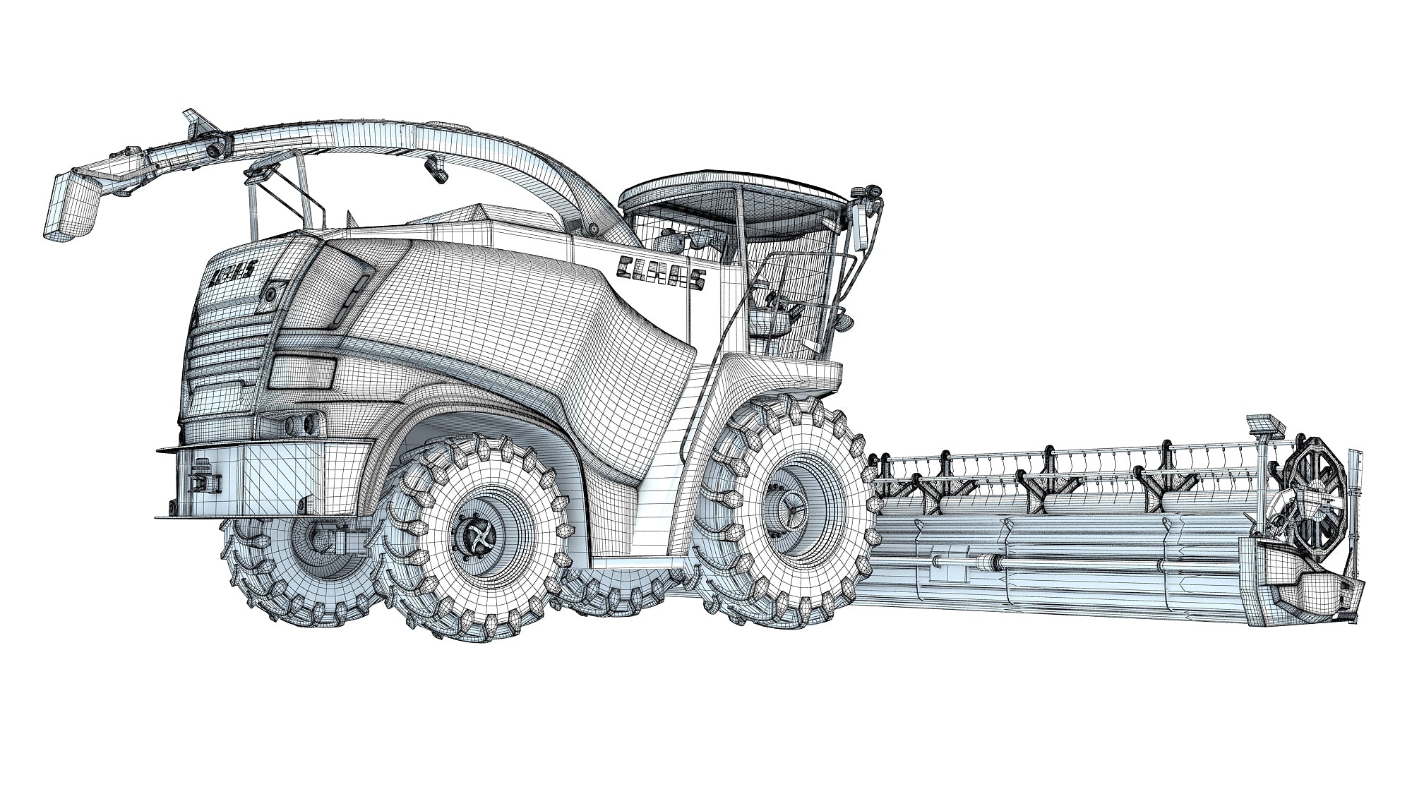 Harvester Claas Jaguar
