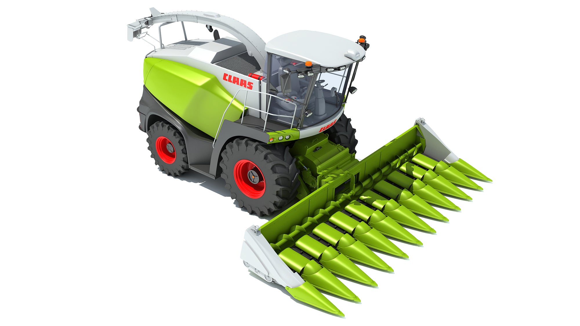 Claas Corn Combine