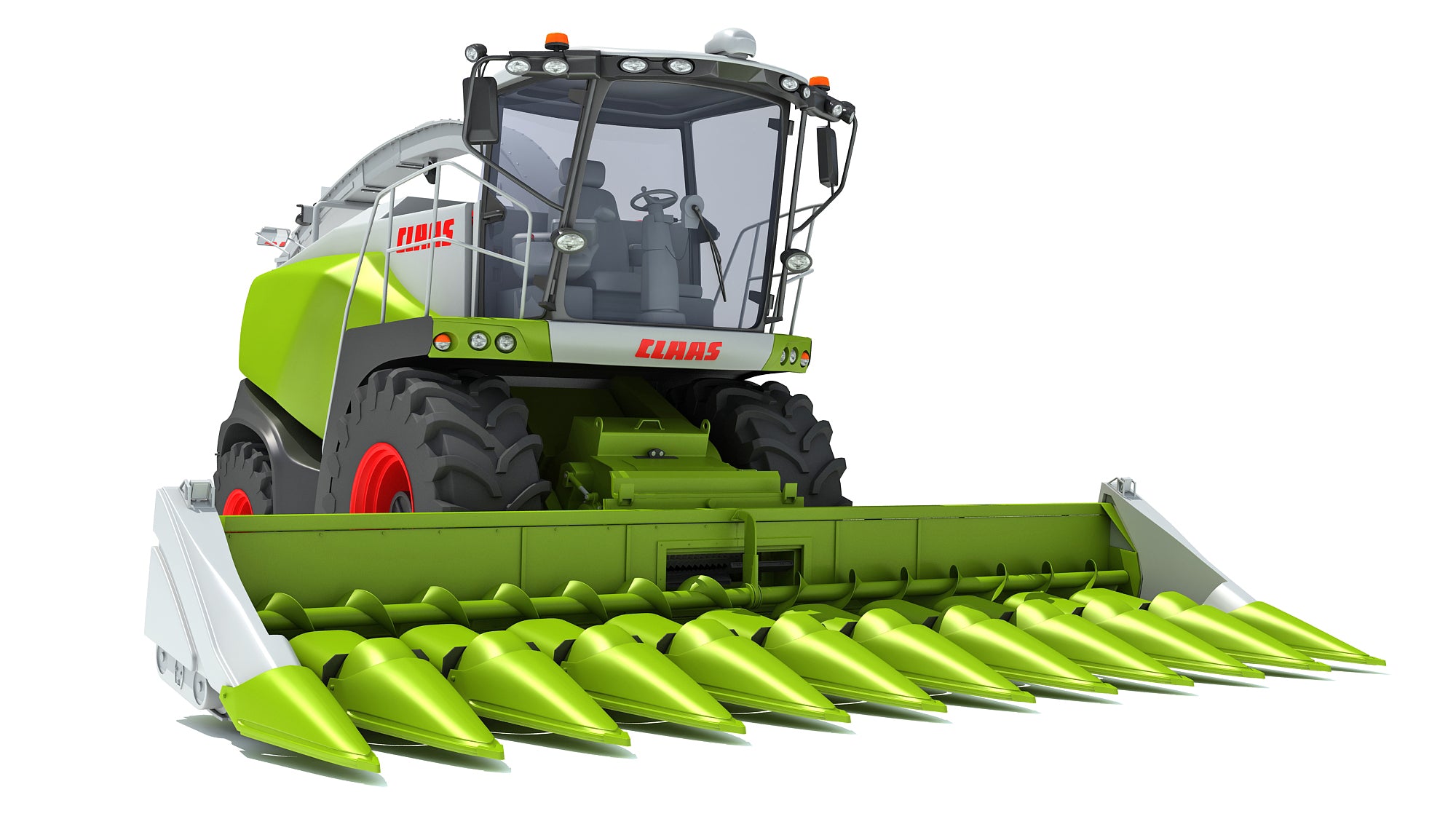 Claas Corn Combine