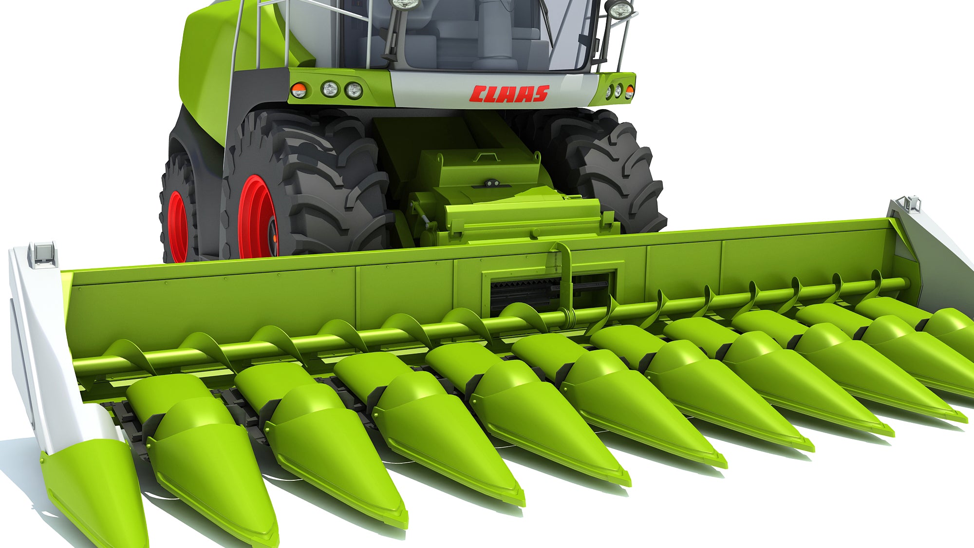 Claas Corn Combine