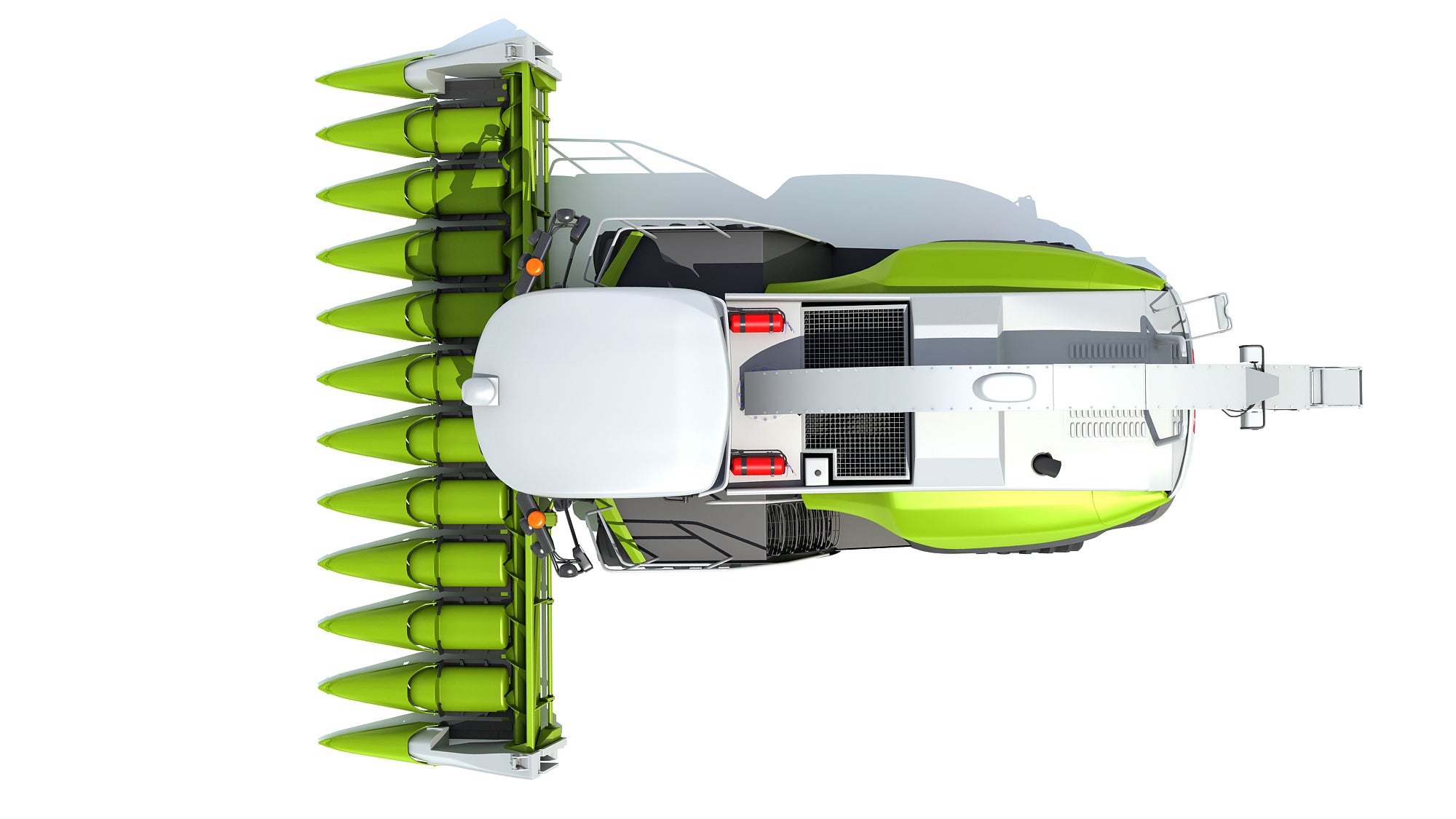 Claas Corn Combine