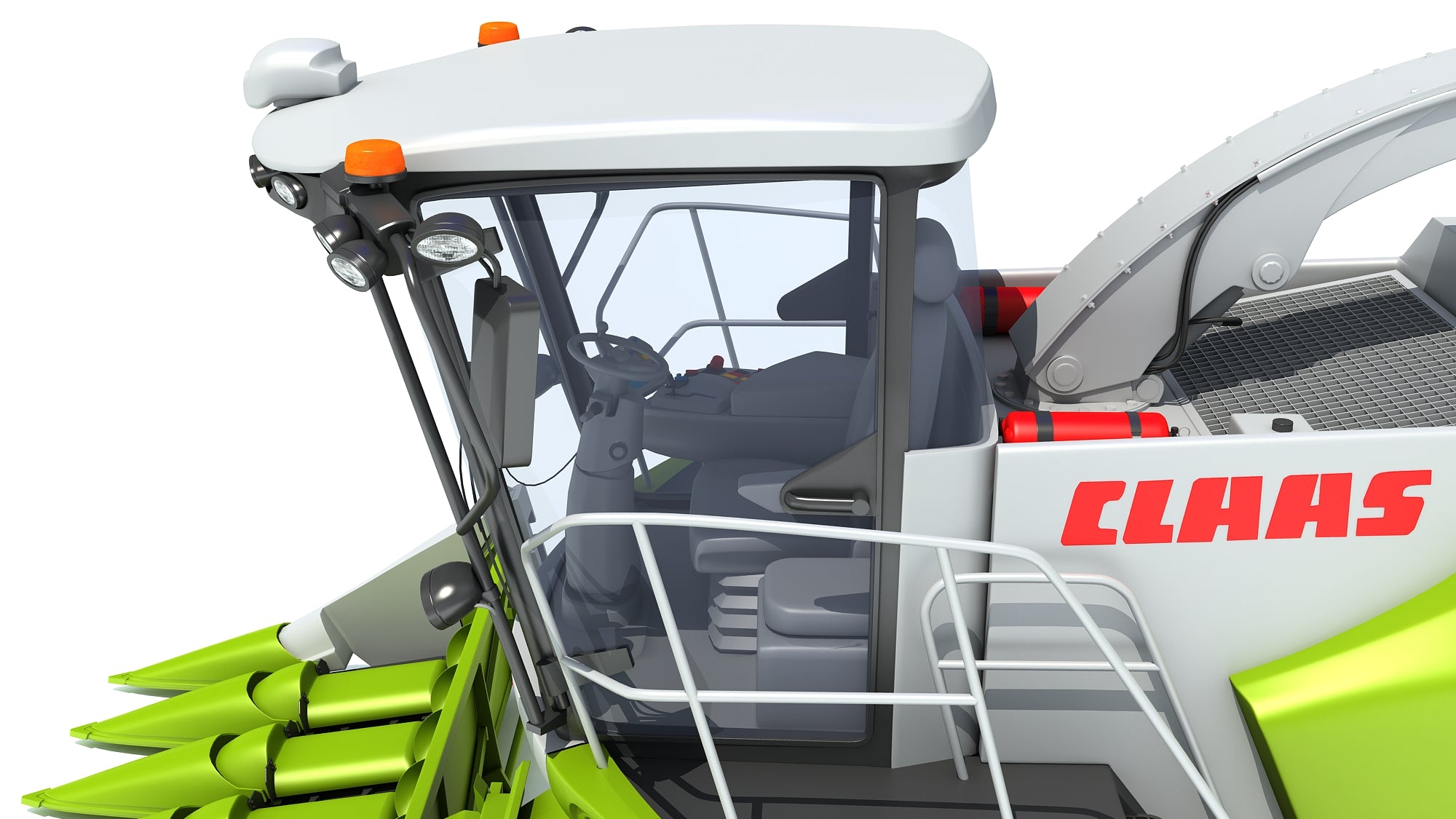 Claas Corn Combine