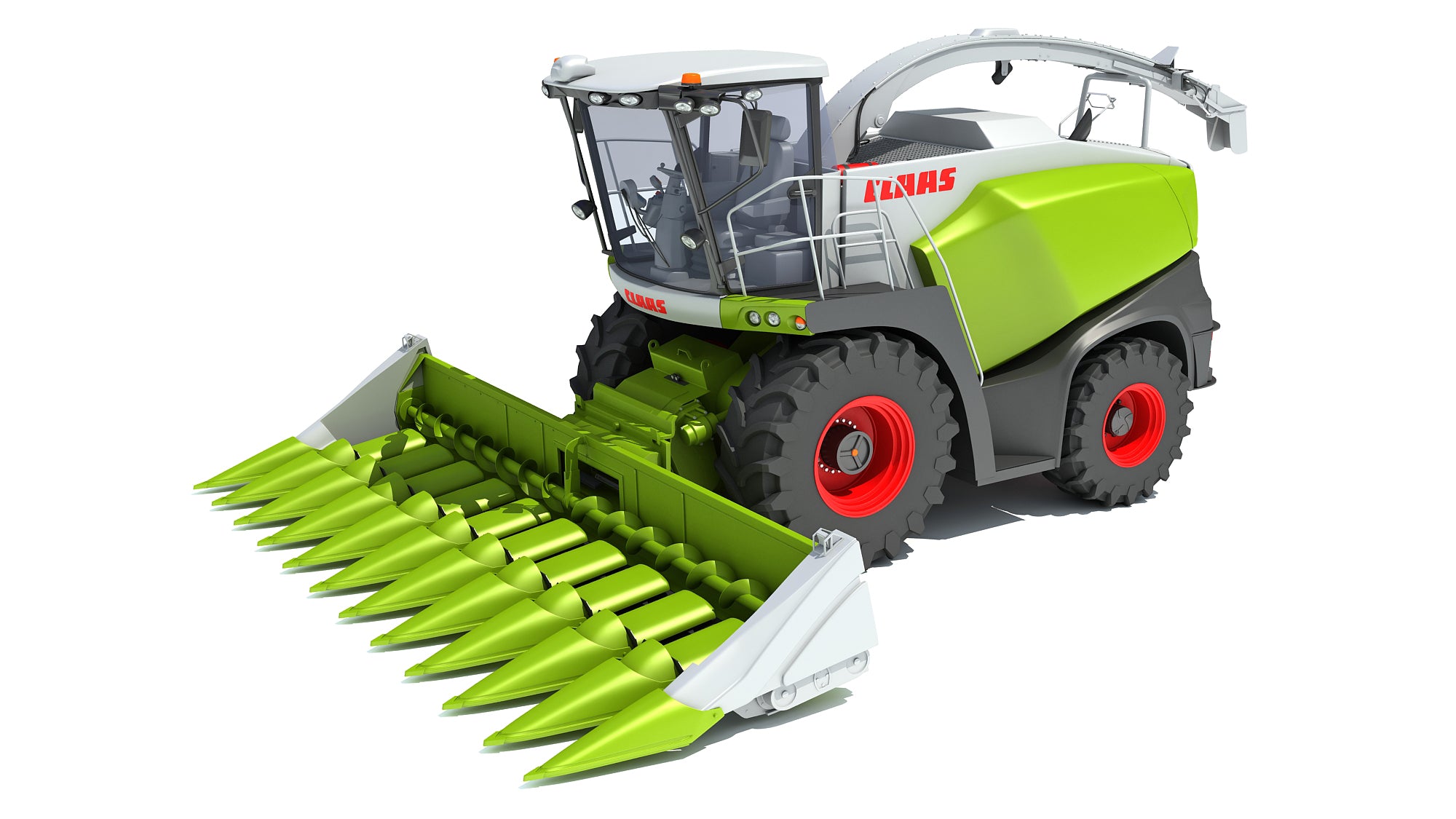 Claas Corn Combine