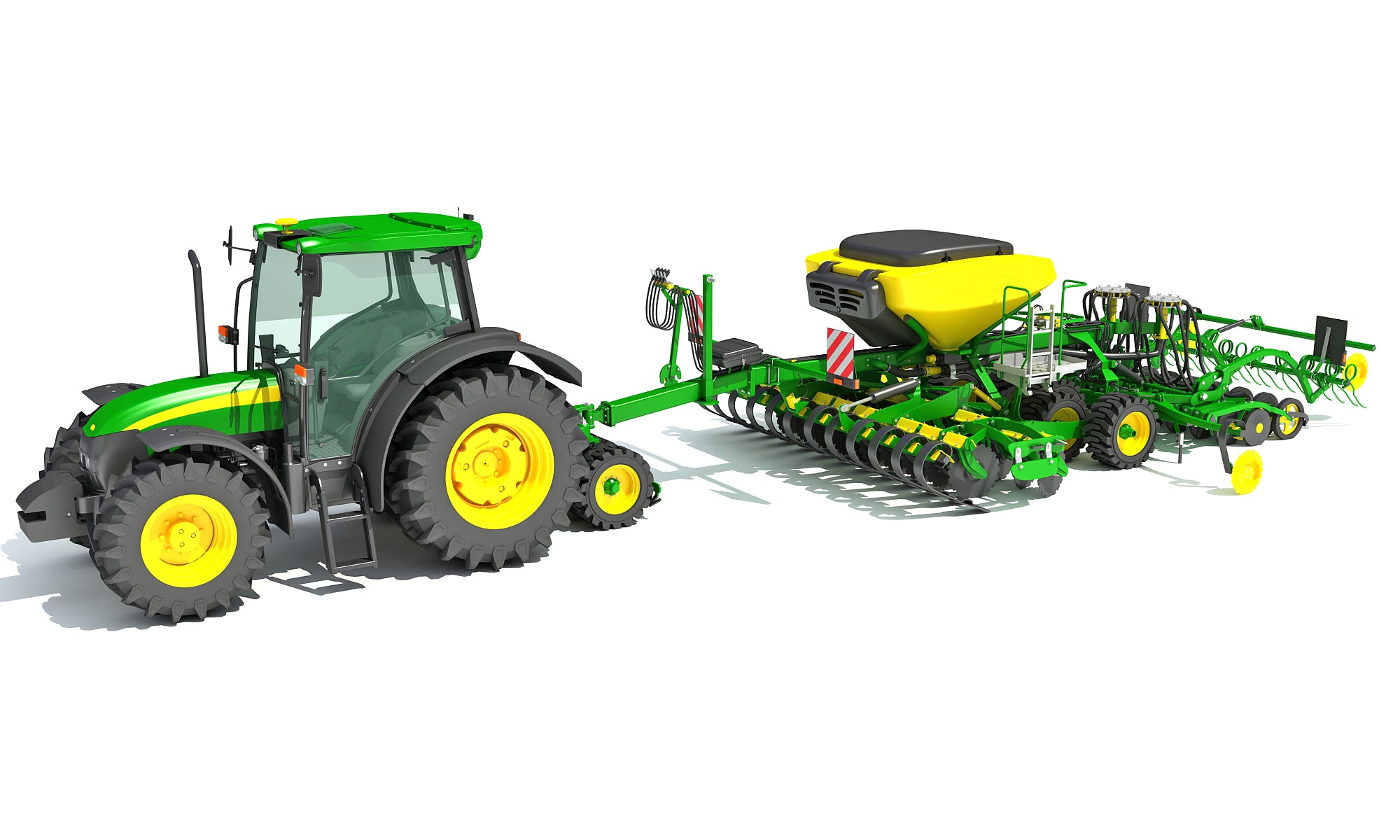 seed planter tractor Tractor 3D Models – 3D Horse