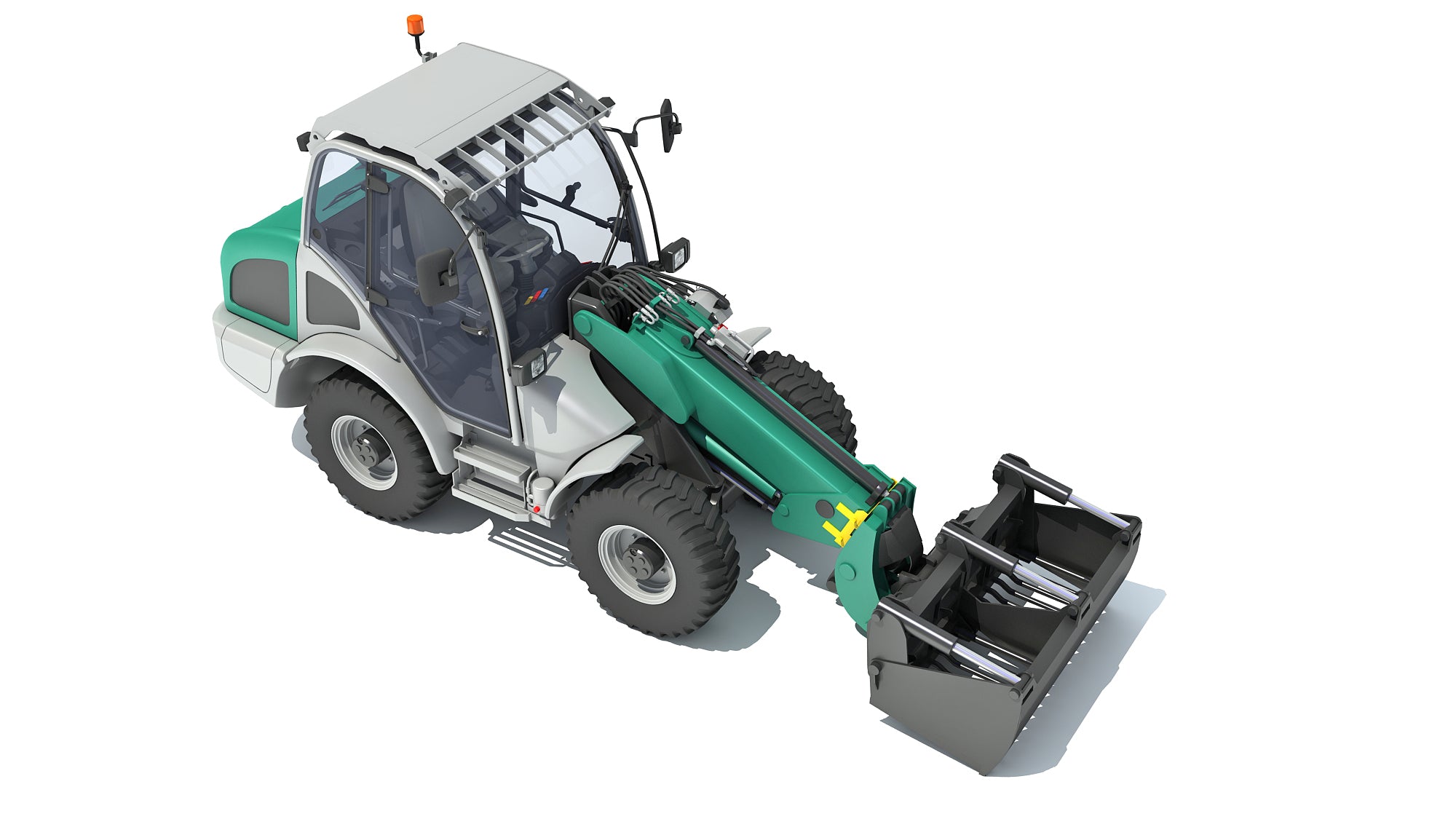 3D Wheel Loader