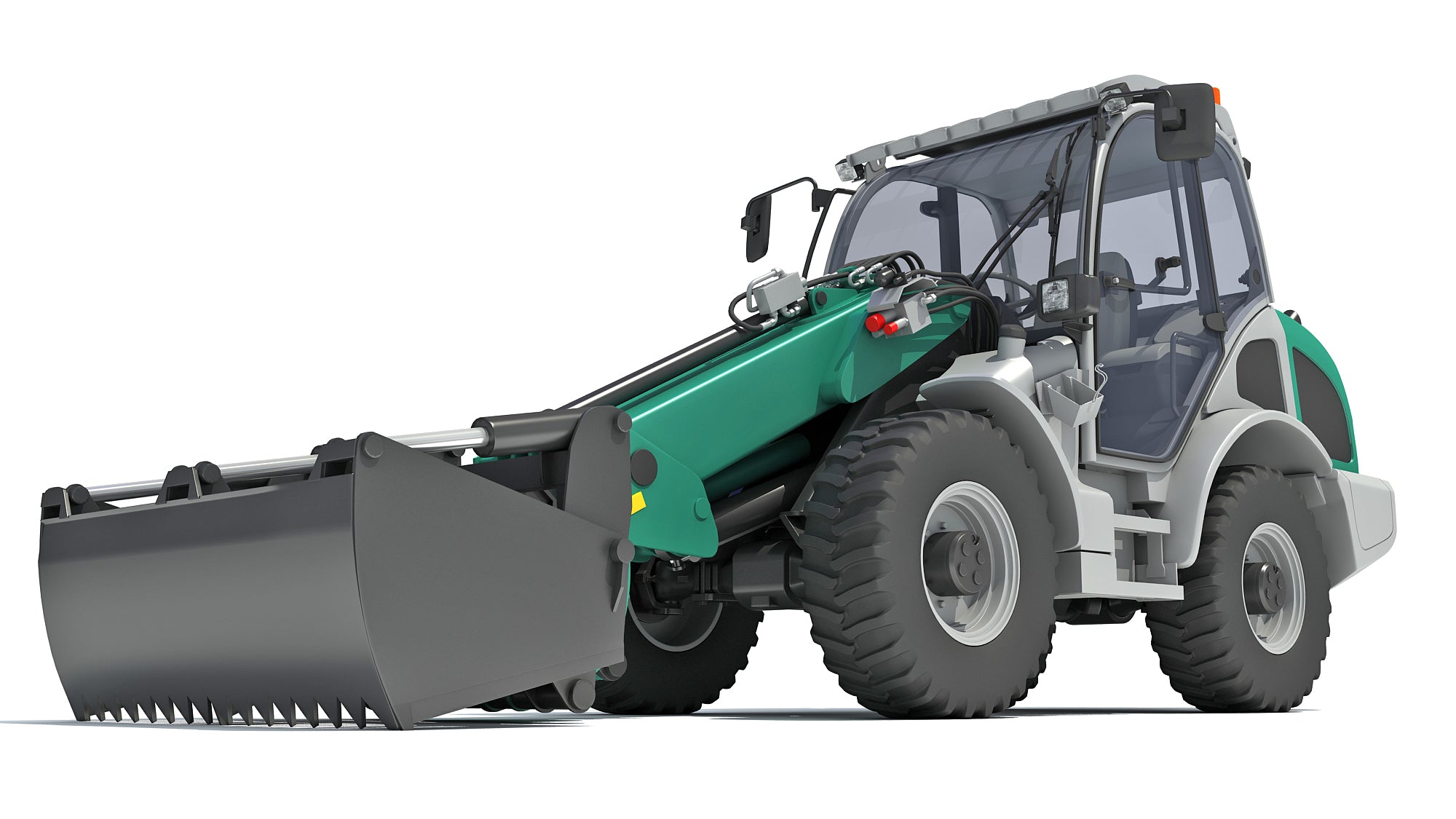 3D Wheel Loader