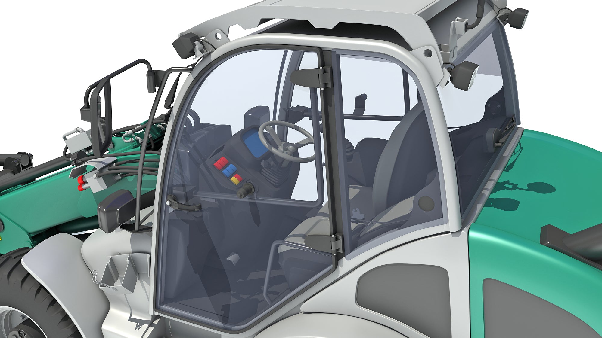 3D Wheel Loader