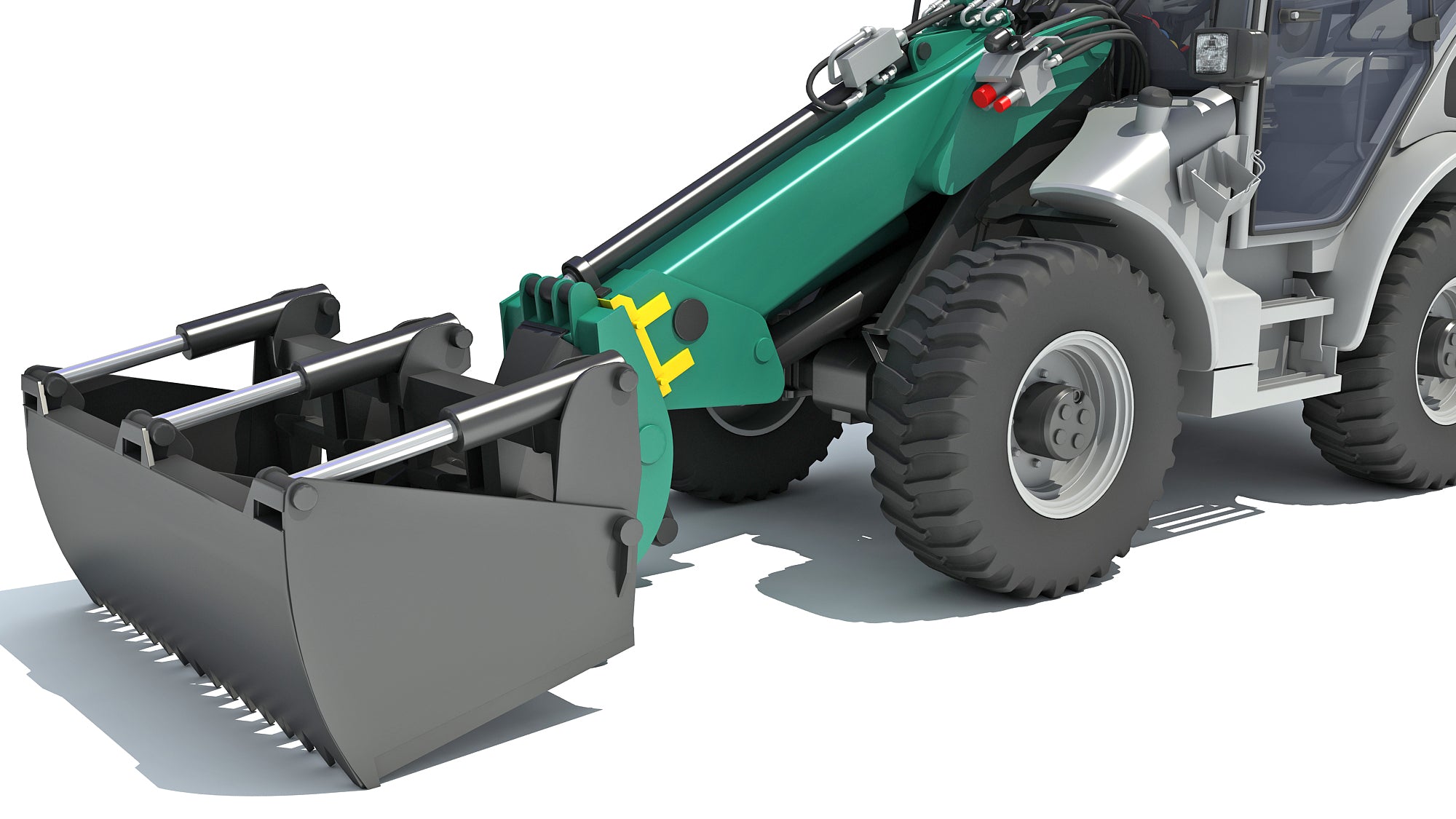 3D Wheel Loader