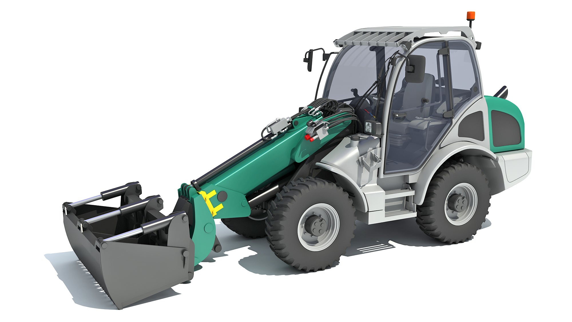 3D Wheel Loader