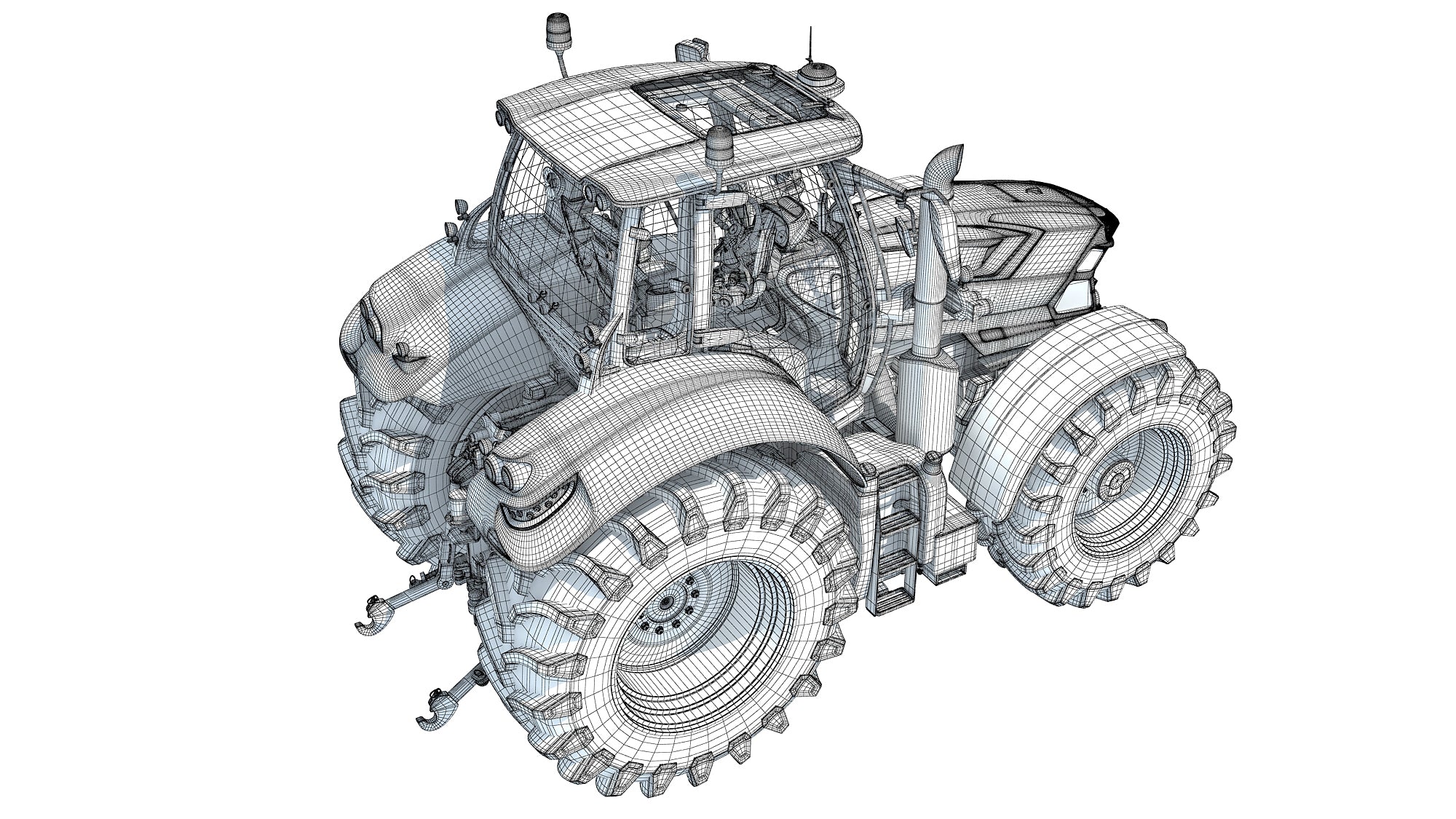 3D Models - Steyr Tractor – 3D Horse