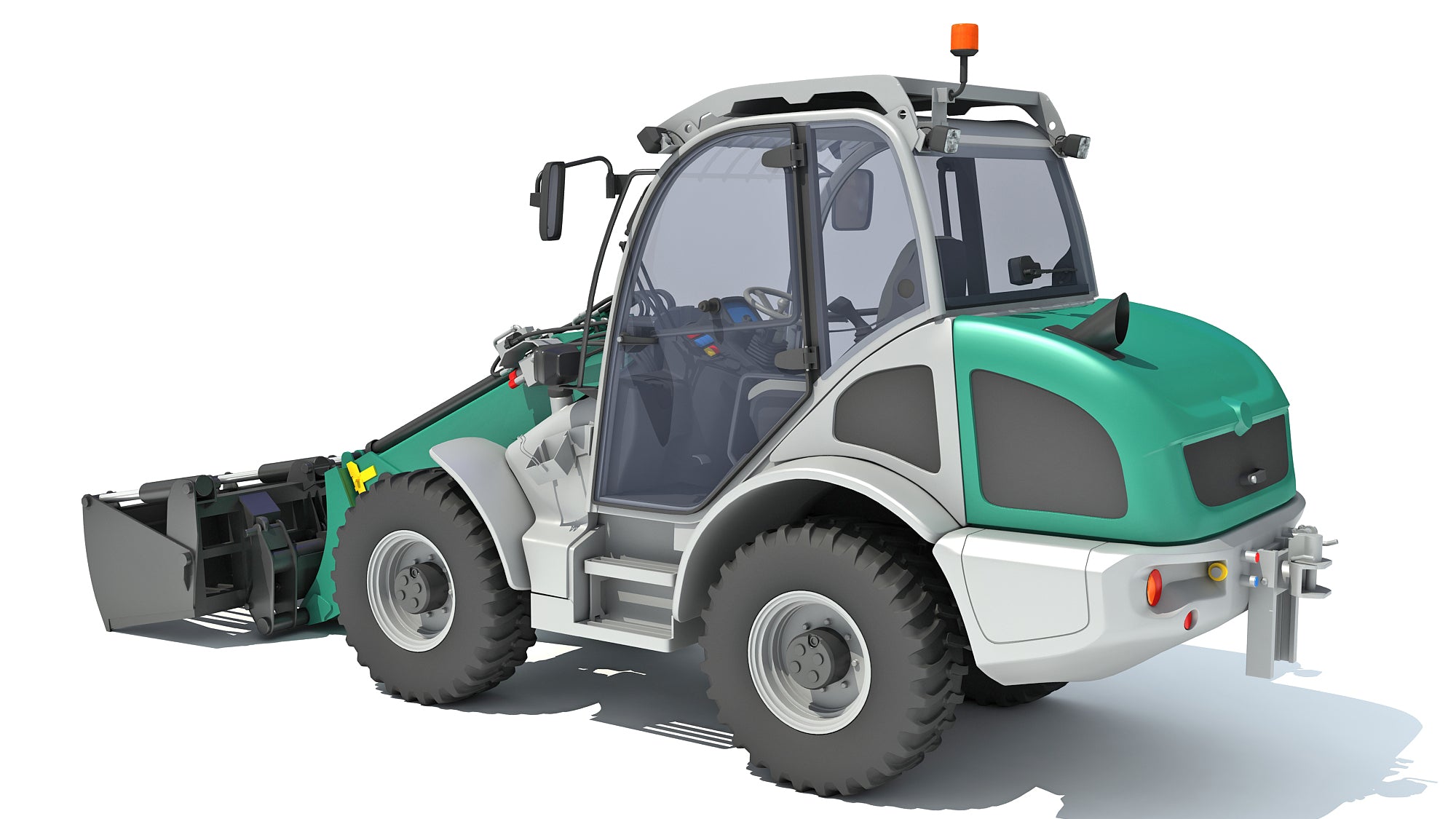 3D Wheel Loader