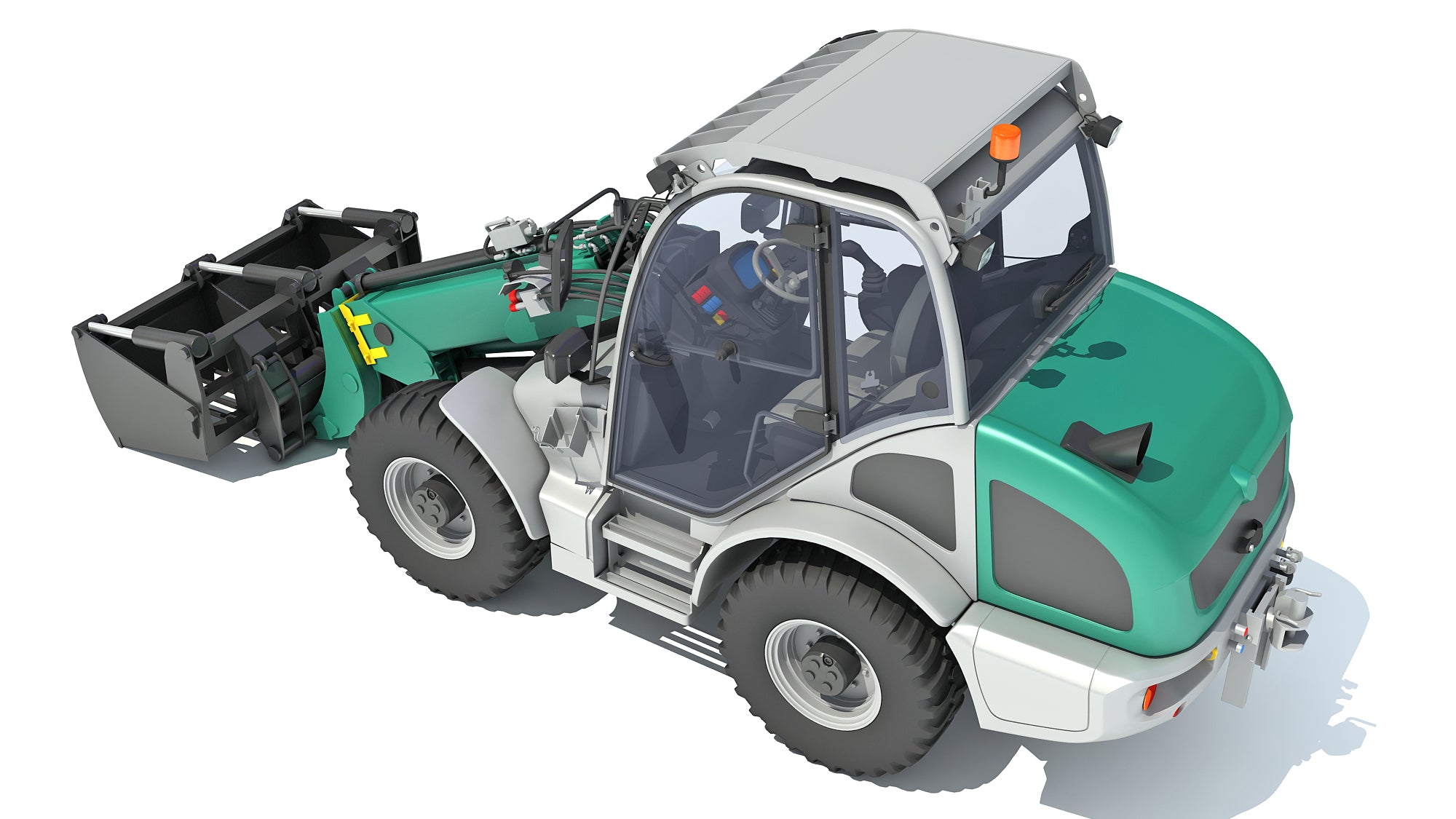 3D Wheel Loader