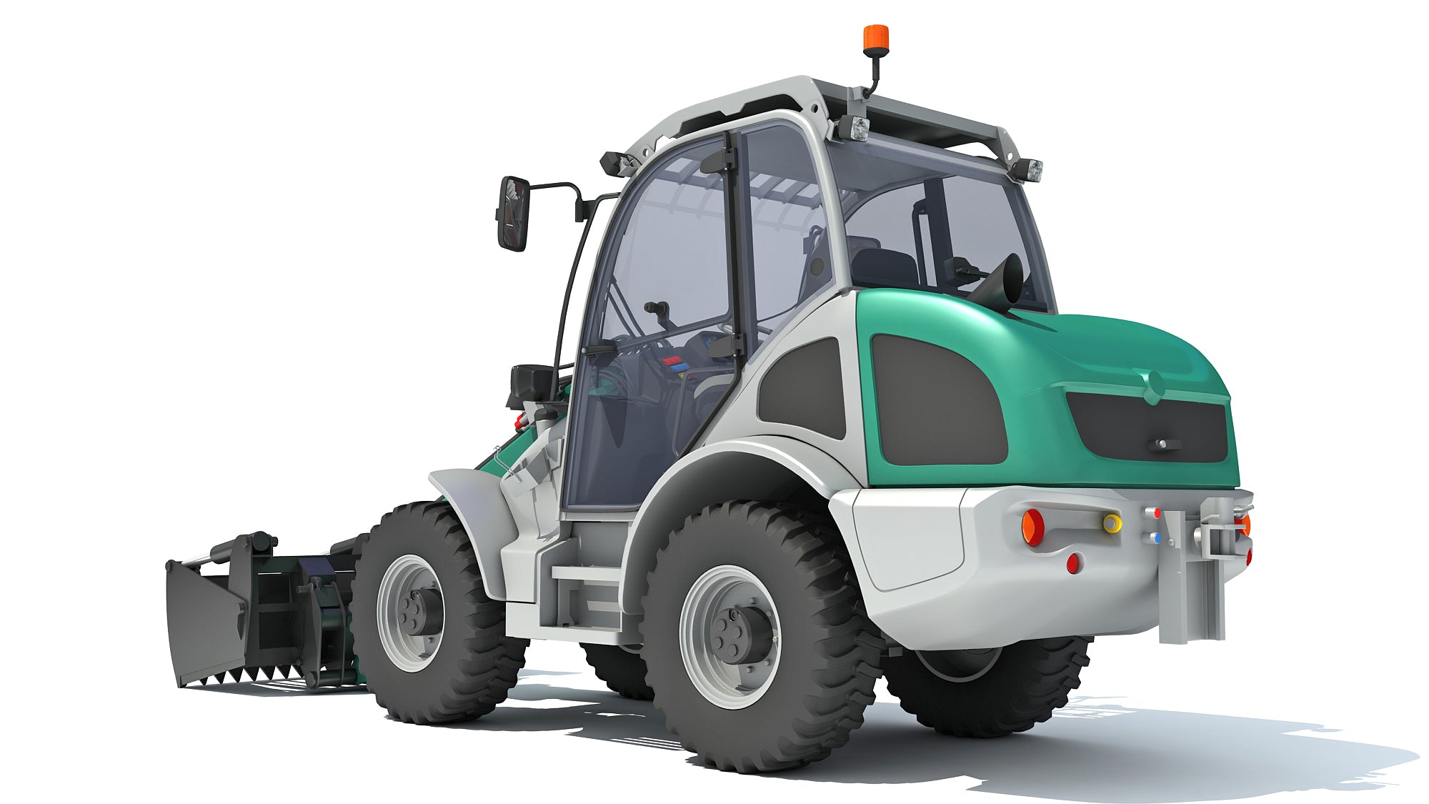 3D Wheel Loader