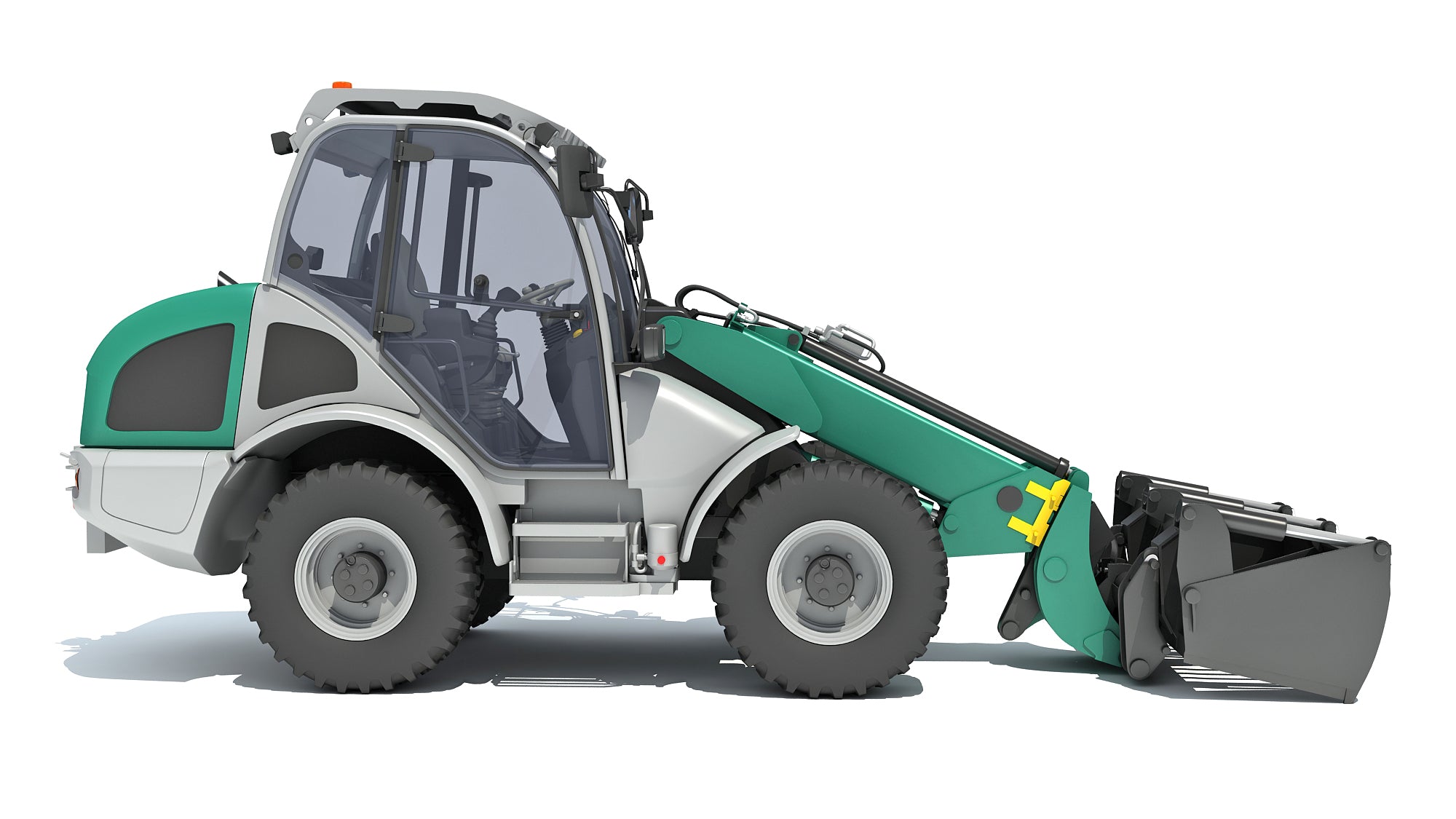 3D Wheel Loader