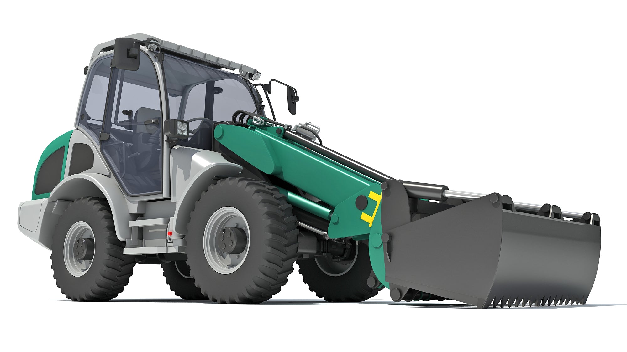 3D Wheel Loader
